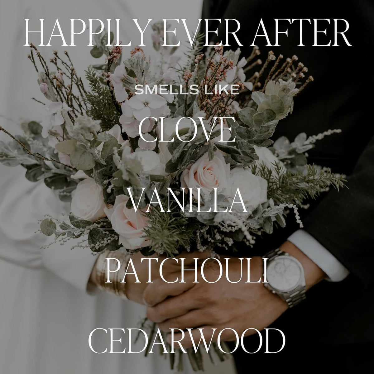 Sweet Water Decor Happily Ever After Candle - Gold Pepper, Clove Leaf, Nutmeg and Lavender Scented