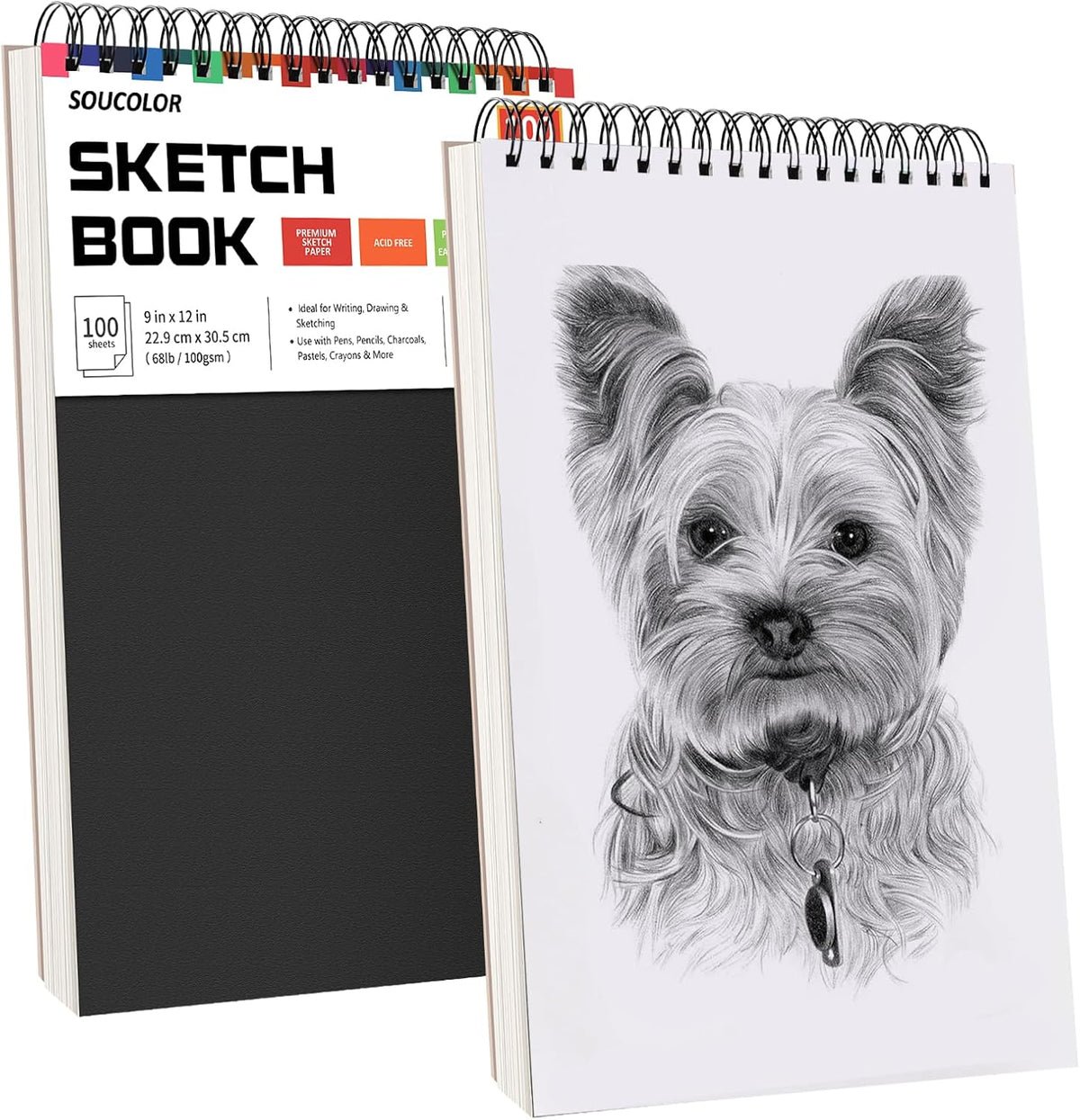 Professional Drawing Supplies for Sketch, Charcoal, Colored, Graphite, Pastel Pencils & Sticks.