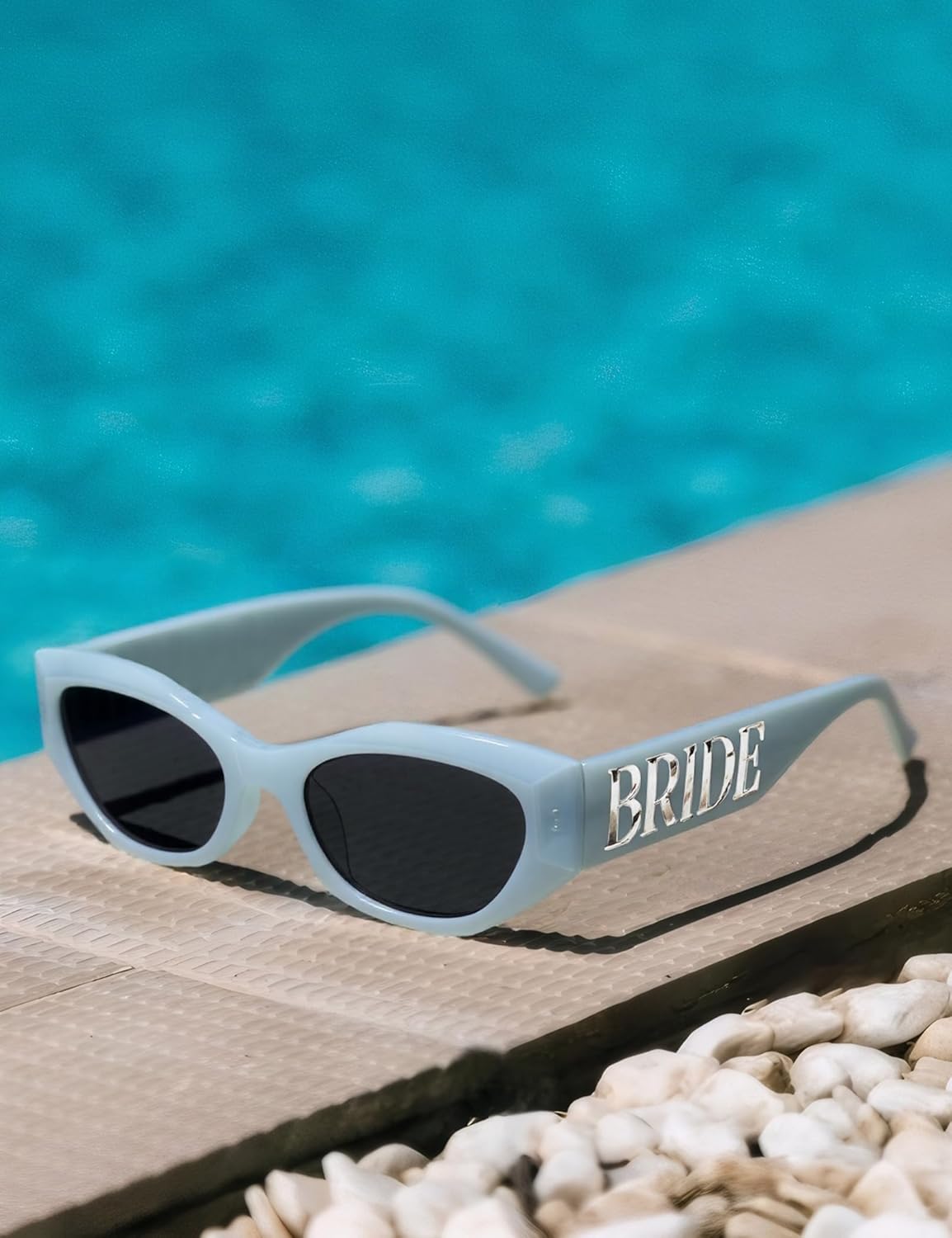 Marble Bride Sunglasses, Bride to be Decorations Glasses, Bachelorette Bach Wedding Party Favor
