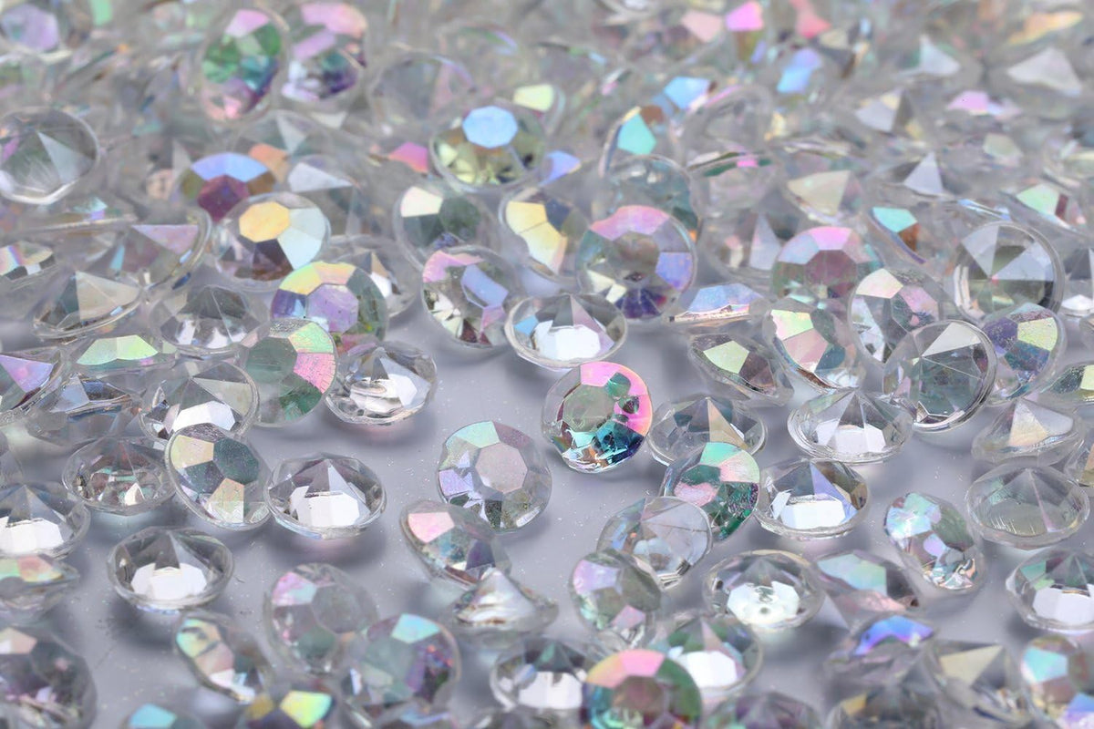 10000 pcs/Pack Wedding Table Scatter Confetti Crystals Acrylic Diamonds Vase Fillers 4.5 mm