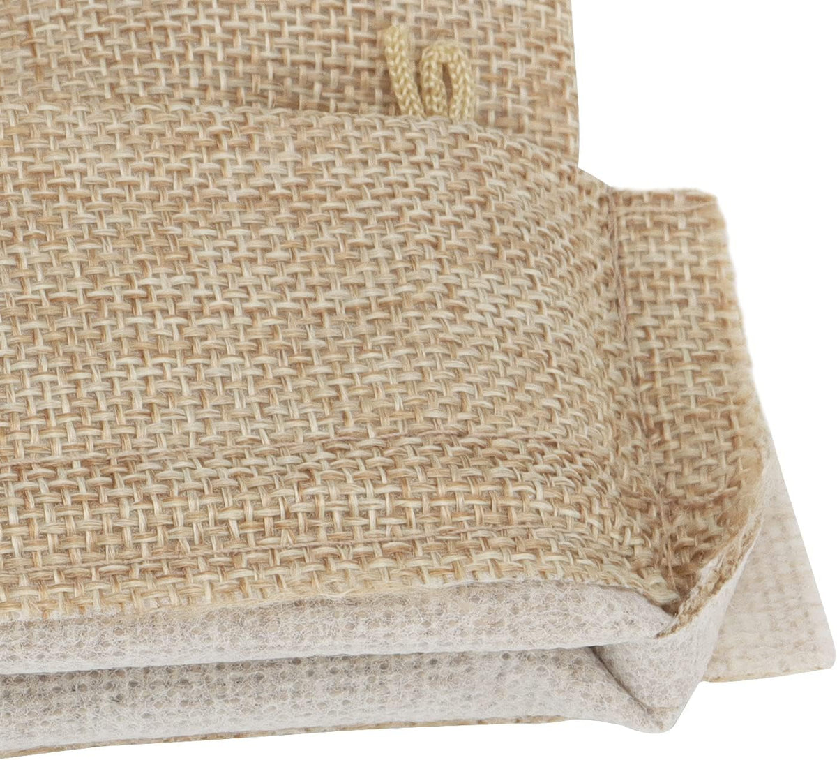 MOUYAT 30 PCS 8 x 12 Inch Burlap Bags with Drawstring, Reusable Burlap Drawstring Gift Bags, Party