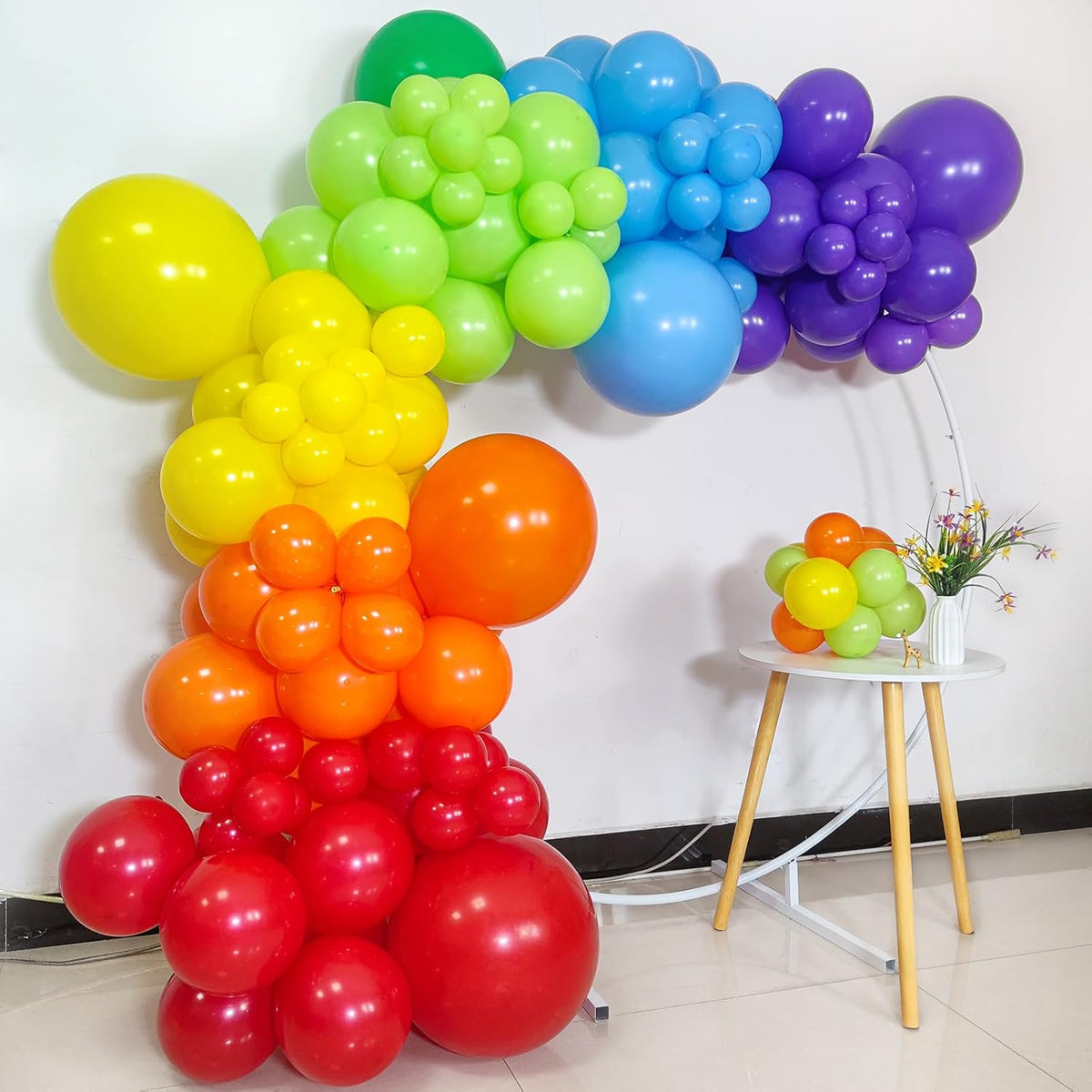 KAWKALSH Yellow Balloon Arch Kit 111Pcs 18 12 5 Inch Latex Party Balloons Garland for Birthday Baby
