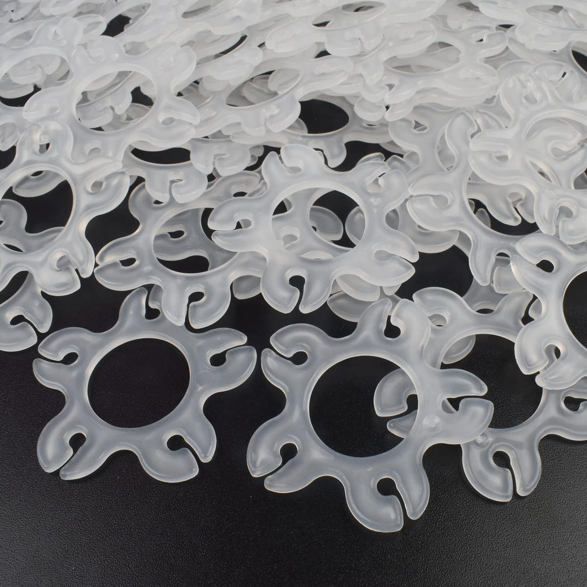 100PCS Balloon Arch Clips, Reusable Balloon Clips for Balloon Arch, Plastic Balloon Supplies for