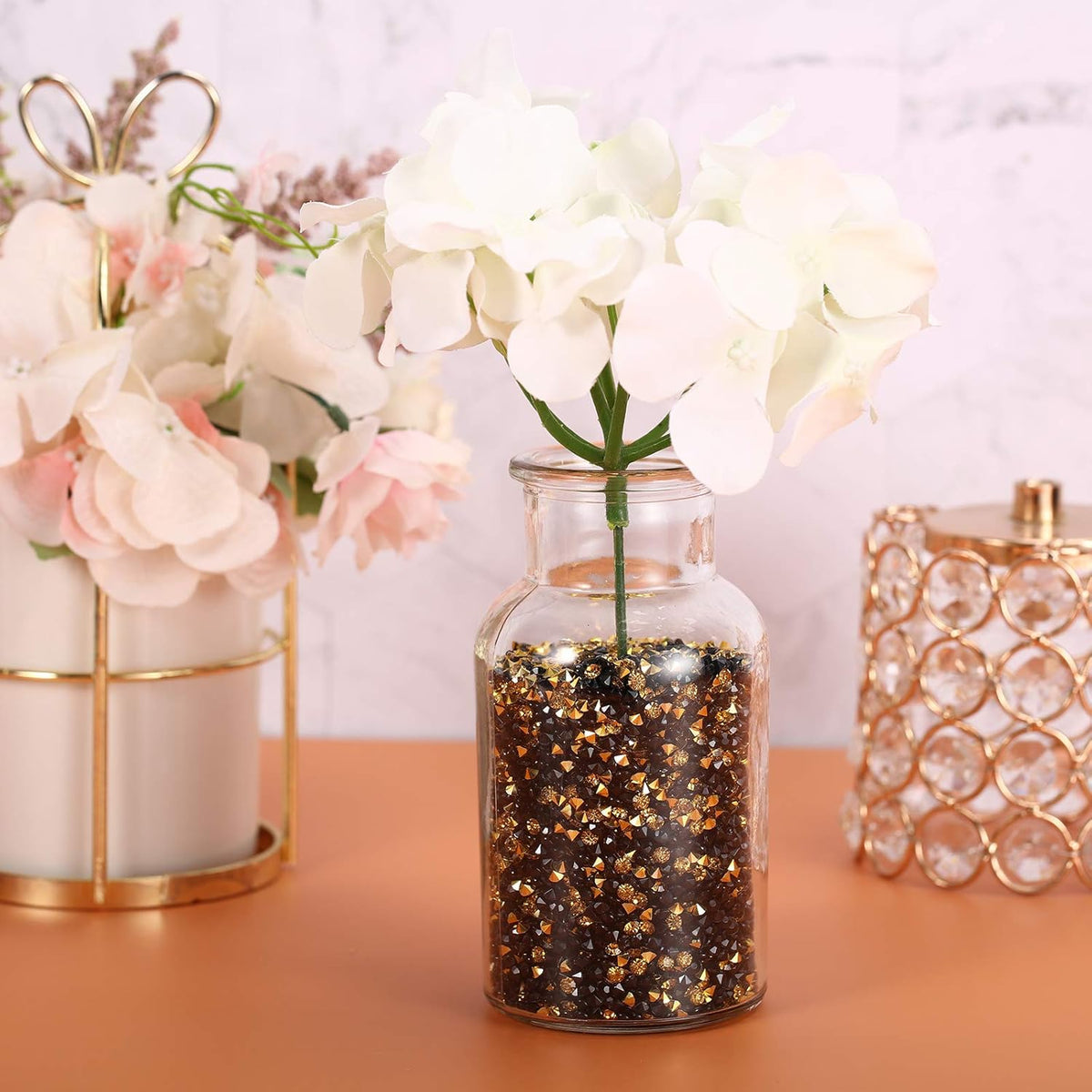 10000 Clear Wedding Table Scatter Confetti Crystals Acrylic Diamonds Rhinestones for Table