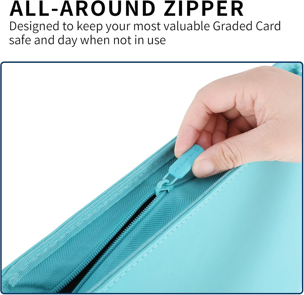 Snekdy premium 1024-pocket trading card binder, 16-pocket cards album, waterproof PU-leather Cover