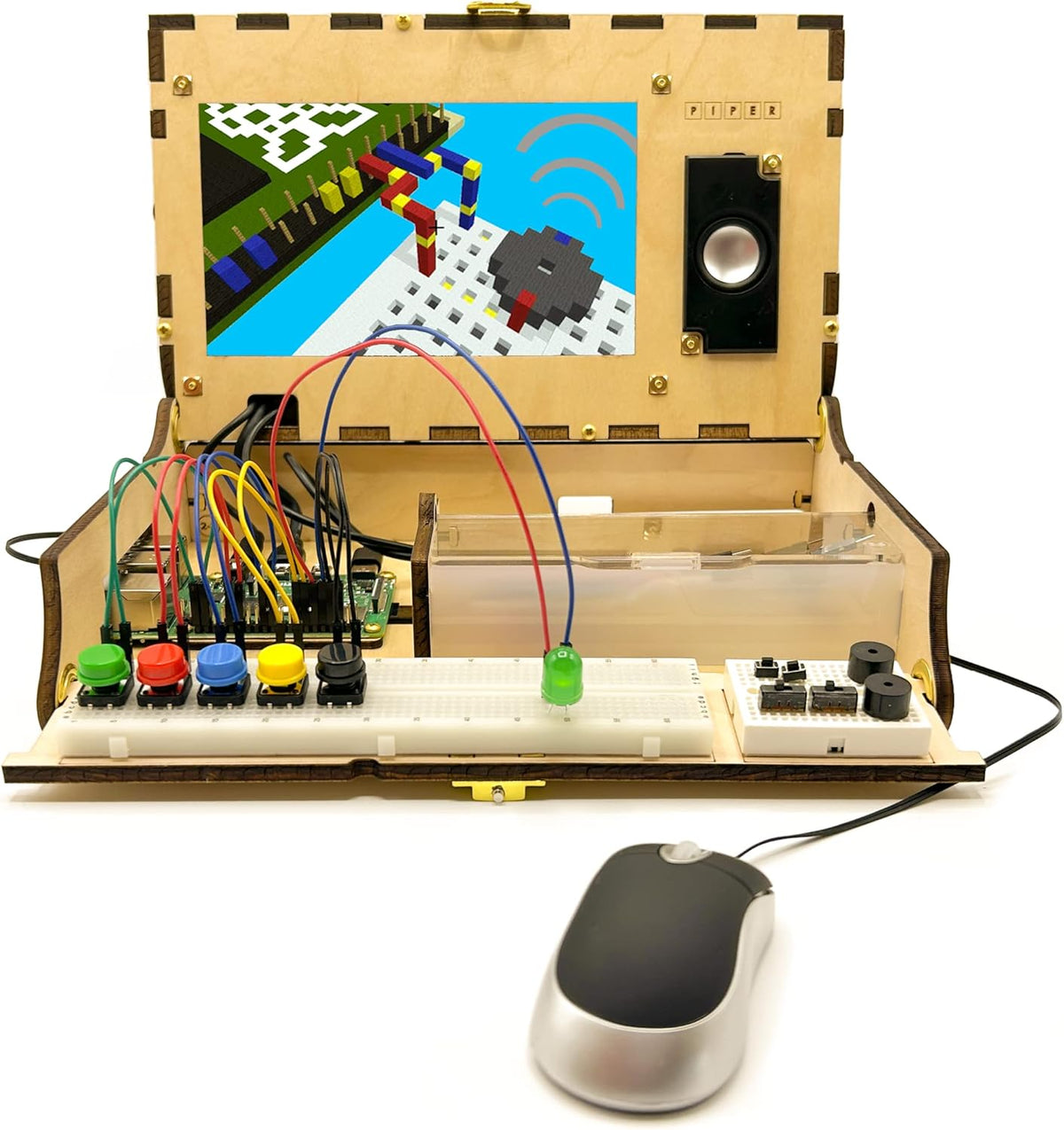 Piper Computer Kit: Award-Winning Build-A-Computer Age 8+ STEAM Learning, with Raspberry Pi