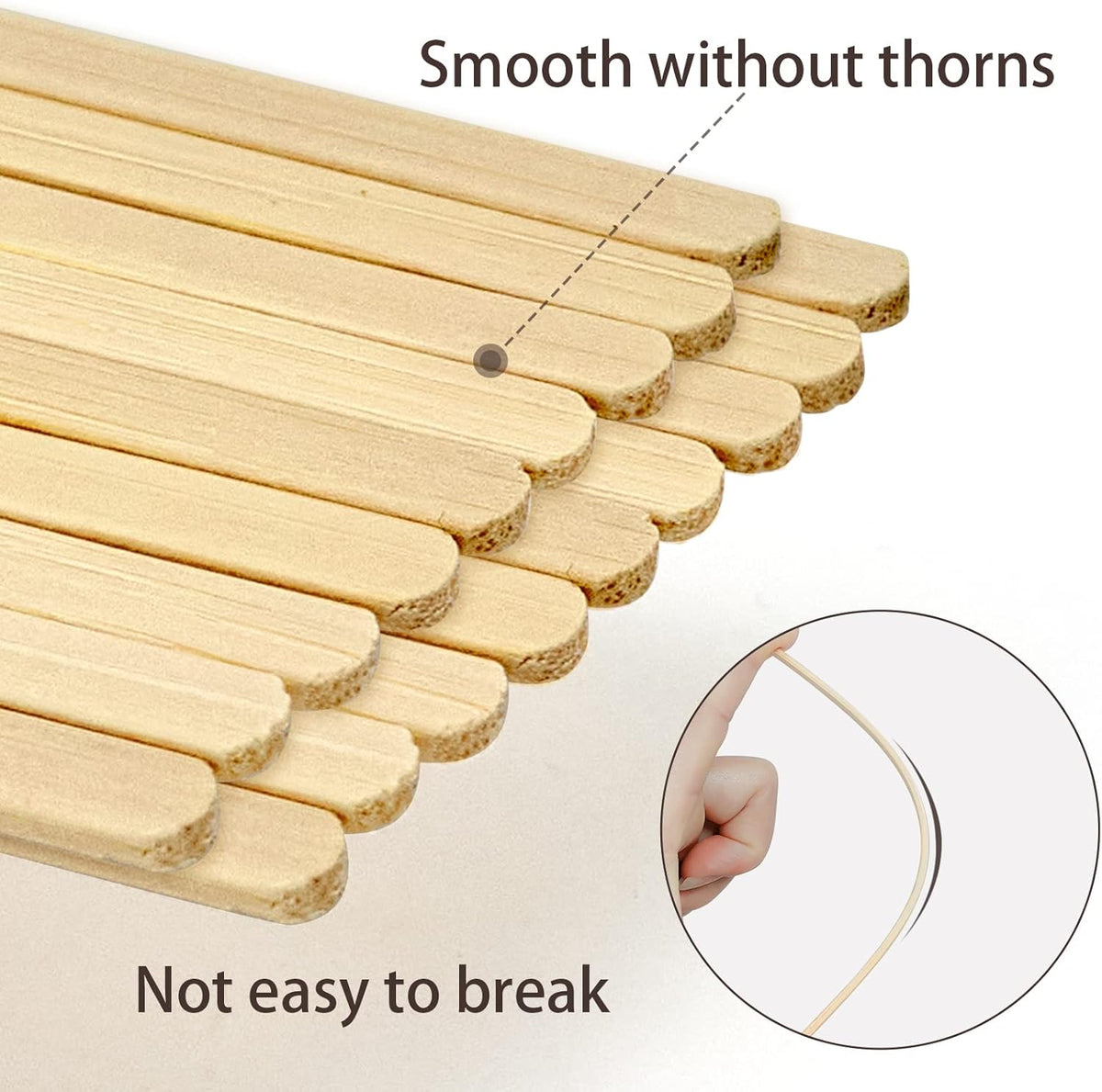 100Pcs Bamboo Coffee Stirrers Individually Wrapped – Coffee Stir Sticks 5.5 Inch, Stir Sticks For