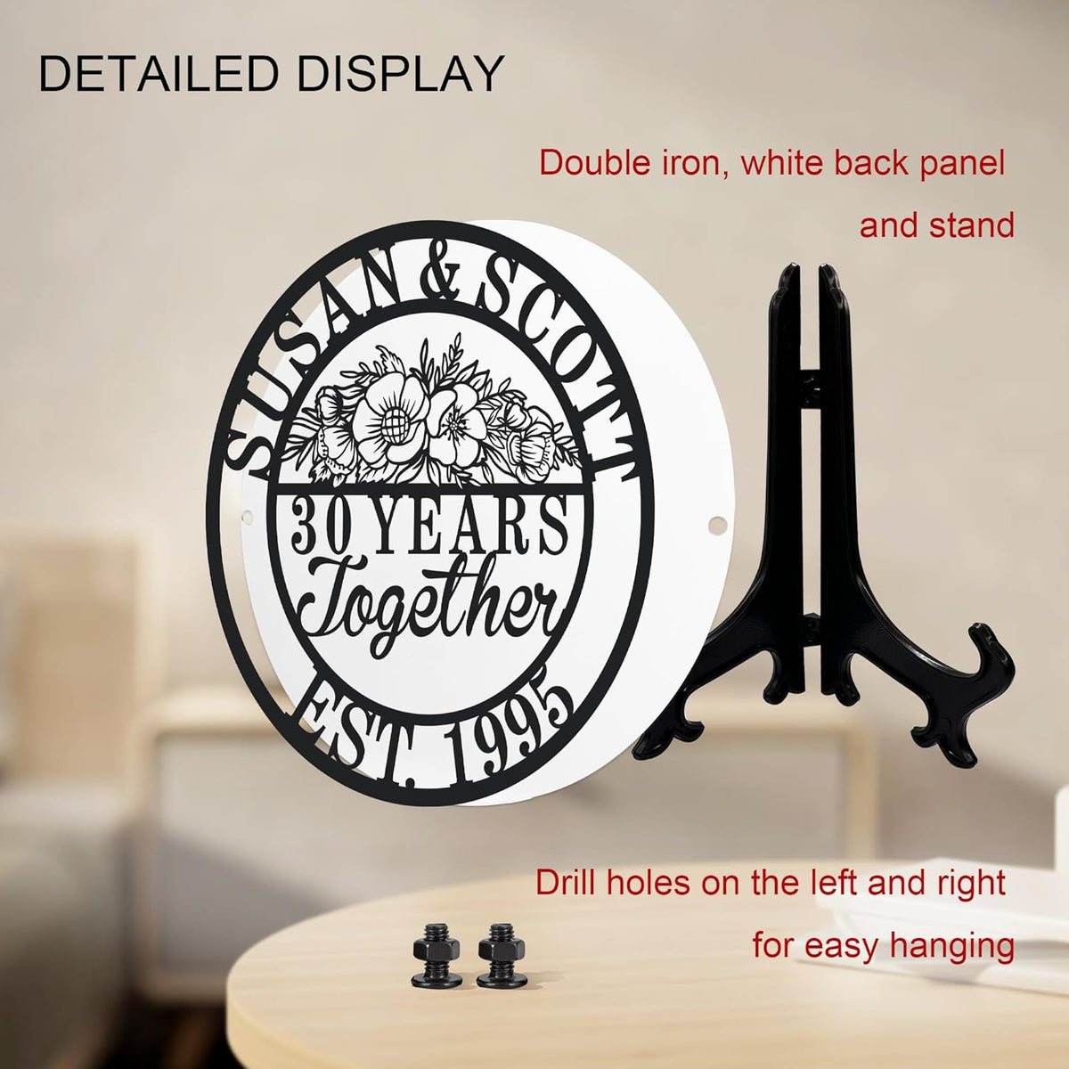 Personalized Christmas Gifts 2025 Best Housewarming Gifts Custom 50th or Any Year Wedding