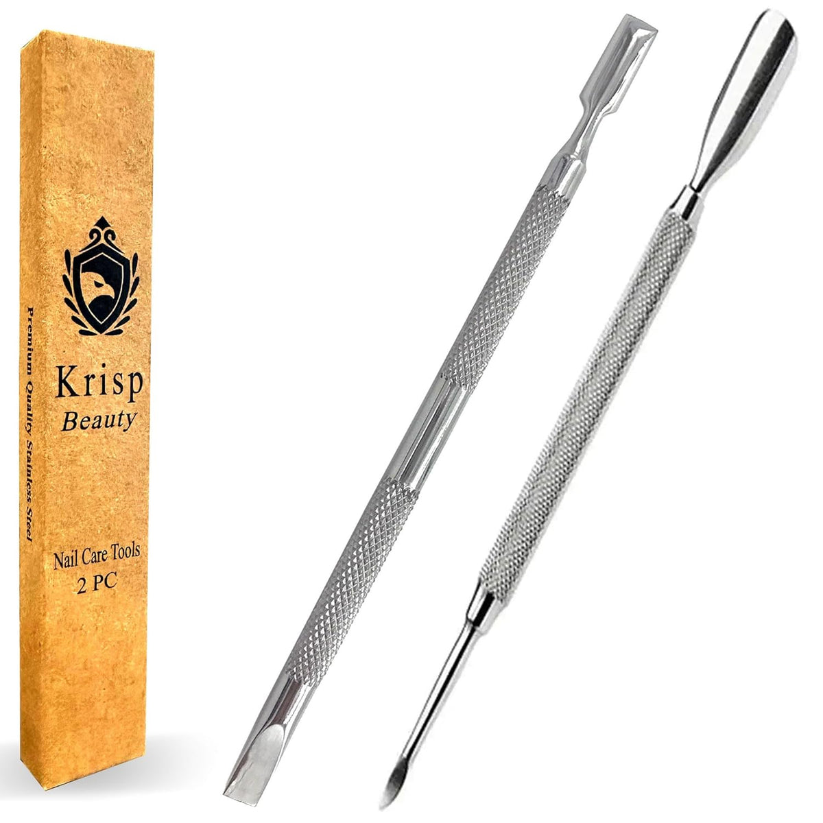 Cuticle Pusher Tools - Professional Nail Cuticle Pusher Cuticle Remover Cuticle Trimmer Spoon