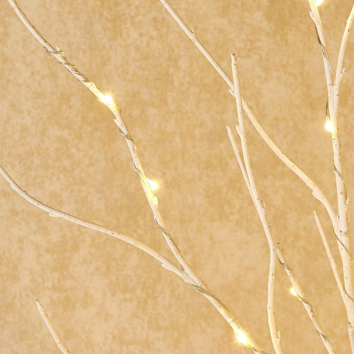 Fudios Lighted Branches with Timer Battery Operated 30IN Tall Birch Twig Lights for Vase 100 LED