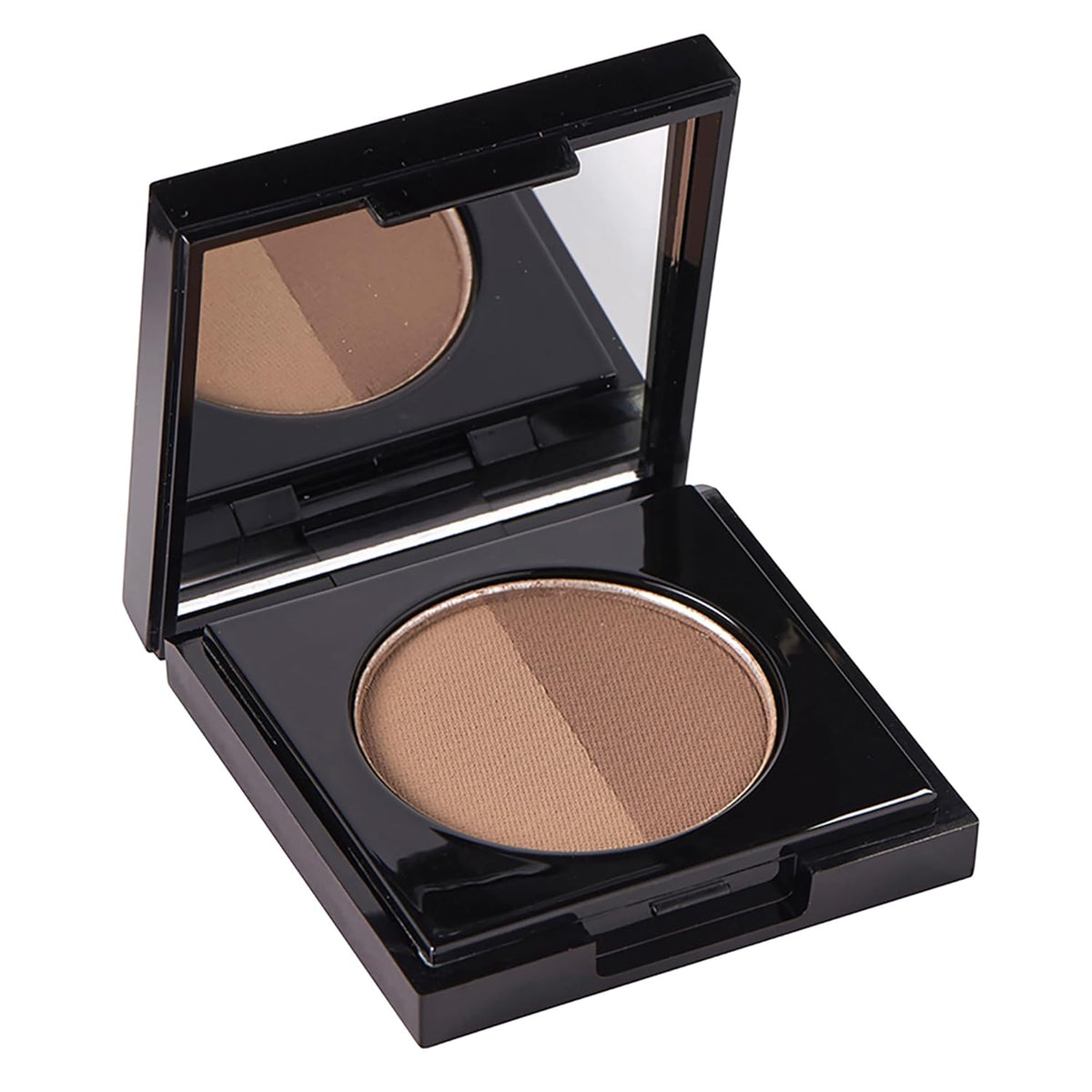 Arches and Halos Duo Luxury Brow Powder - Eyebrow Shaper and Color - Powder Compact with 2 Neutral