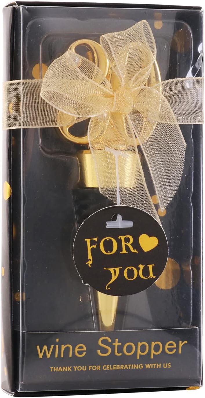 12 Pack 30 Birthday For Guests Wine Cork Beer Wine Cork champagne Bottle With Gift Box For Wedding