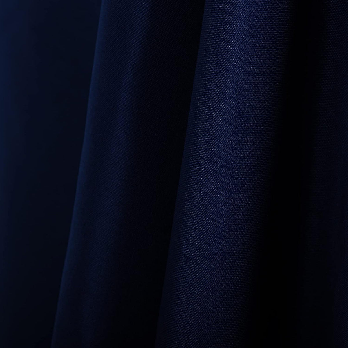 Ascoza 2pack 60x120 Inch Navy Rectangular Tablecloth 6 Feet Table Cloth in Polyester Fabric for