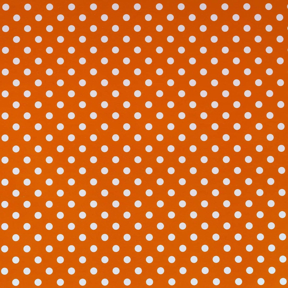 WRAPAHOLIC Reversible Wrapping Paper - Mini Roll - 17 Inch X 33 Feet - Orange and Polka Dot Design