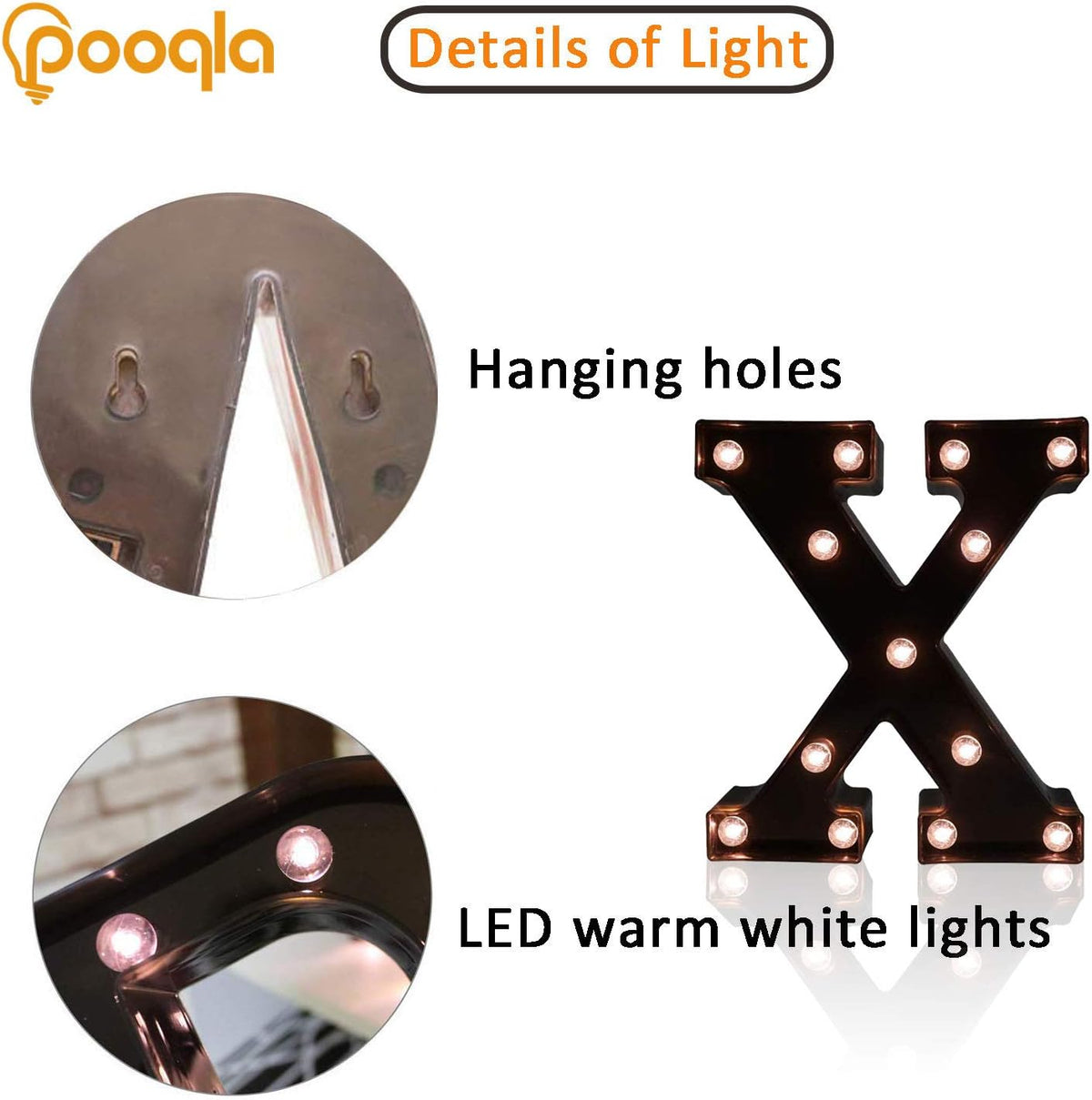 Decorative LED Illuminated Letter Marquee Sign - Alphabet Marquee Letters with Lights For Wedding