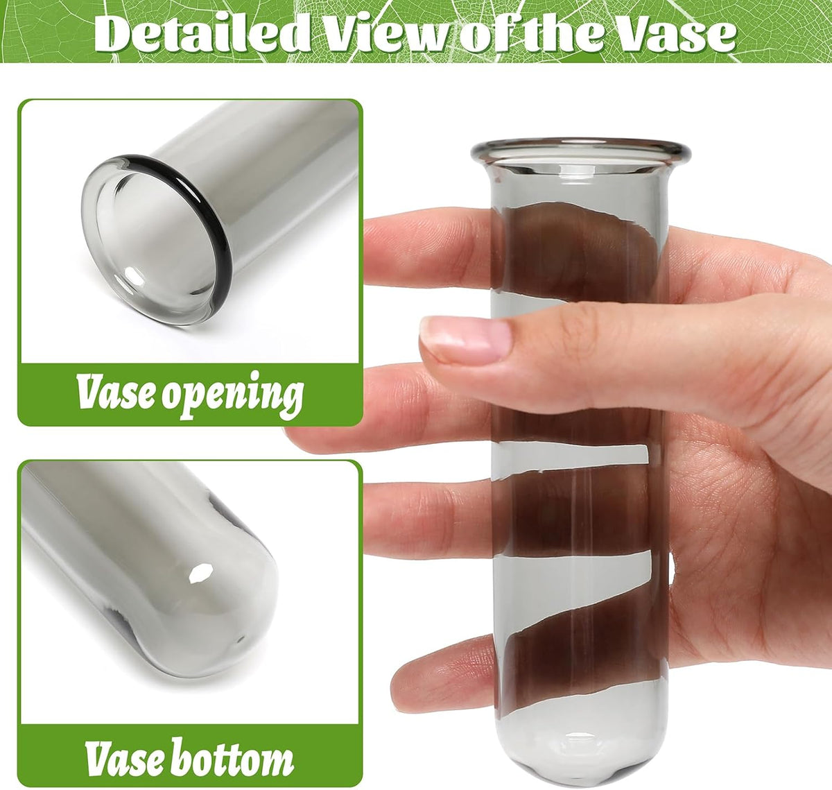 Glass Plant Propagation Station with 5 Test Tubes Colorful Planter Vase Birthday Gifts for Women in
