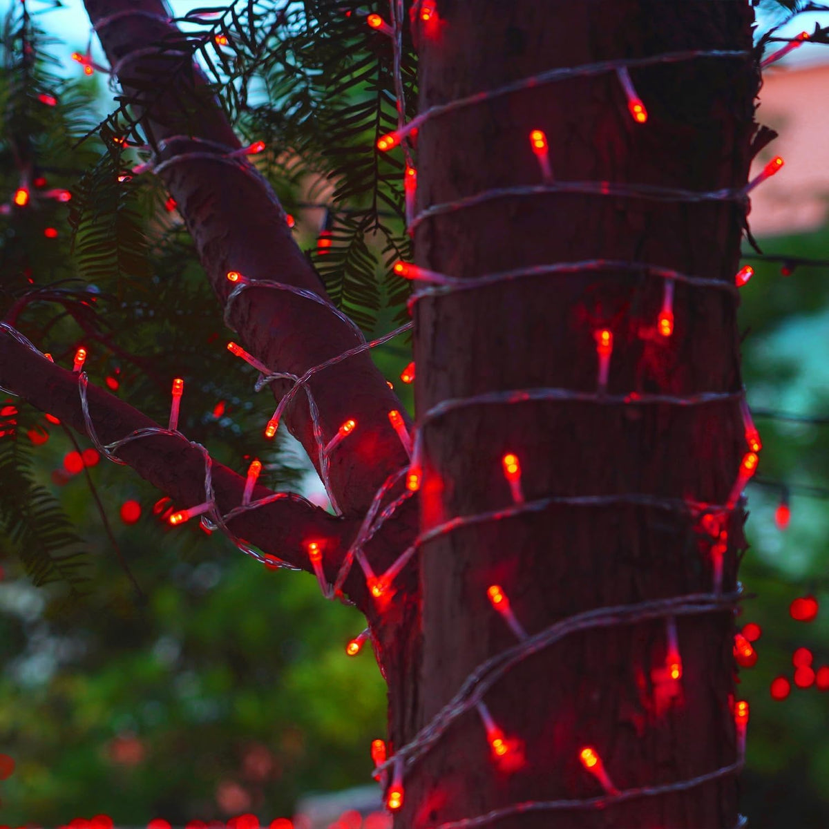 LJLNION 300 LED Christmas Lights, Extra Long 98.5FT Valentines String Lights Outdoor Indoor, 8