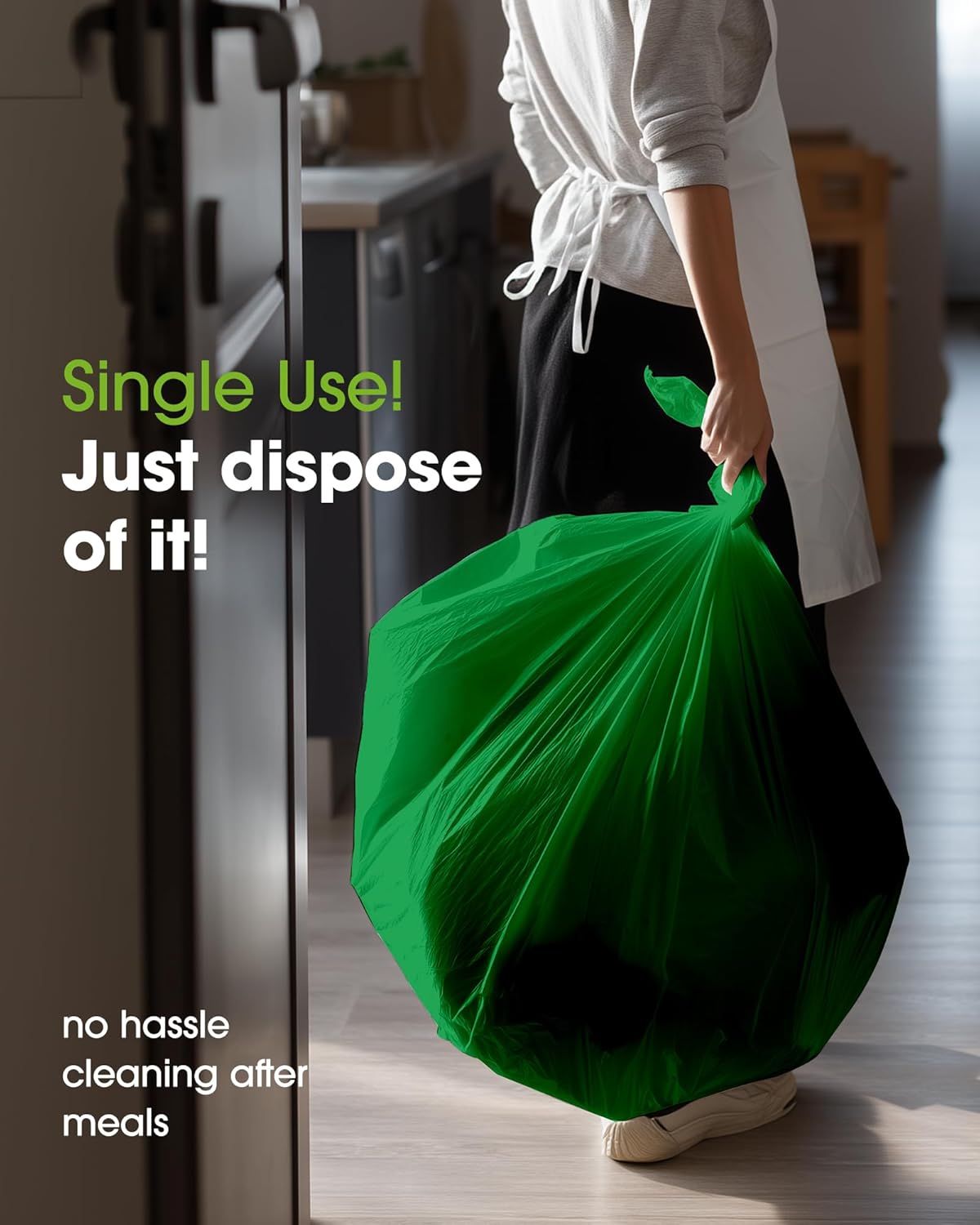 Pureegg Plastic Table Cloth Disposable 10 Pack, 54 x 108 Inch Table Cloths, St Patricks Day