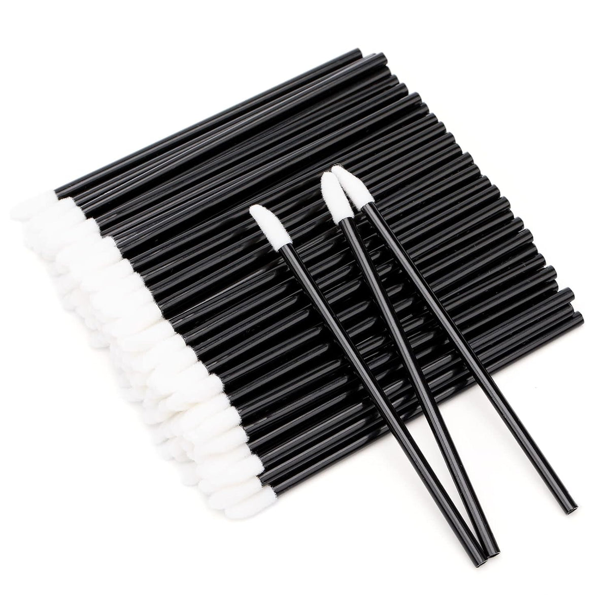G2PLUS 100PCS Lip Gloss Applicators, Disposable Lip Brushes Lip Gloss Applicators Lipstick Gloss