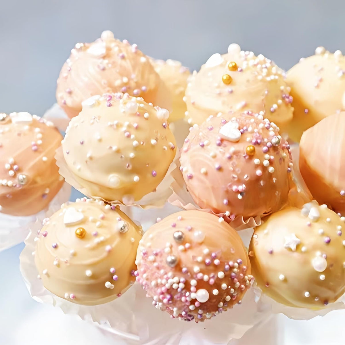 Edible Pink Pearl Sugar Sprinkles Candy 2mm Mini Pearls Cake Decorations Cupcake Toppers Cookie