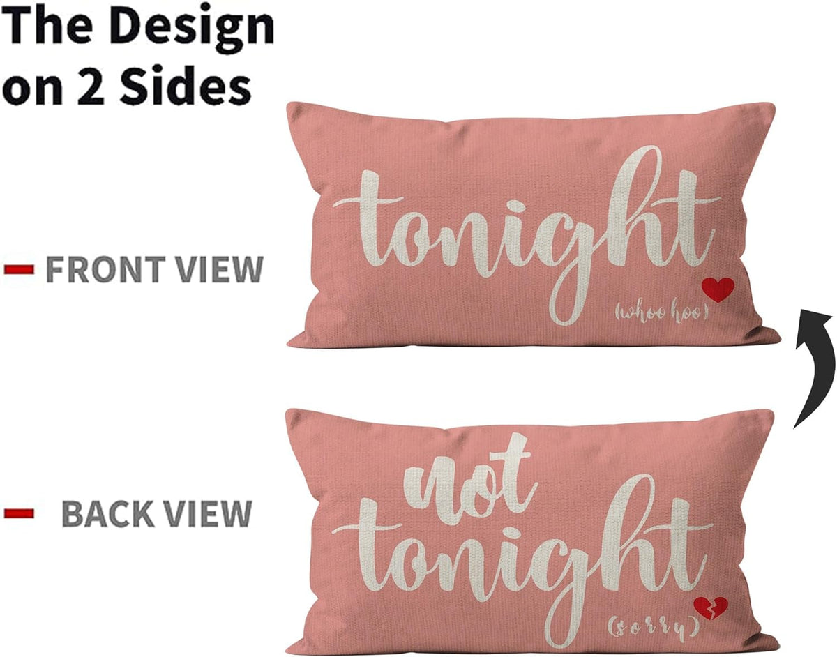Mancheng-zi Bridal Shower and Wedding Gift - 12x20 Pillow Cover for Bride to Be - Funny Throw