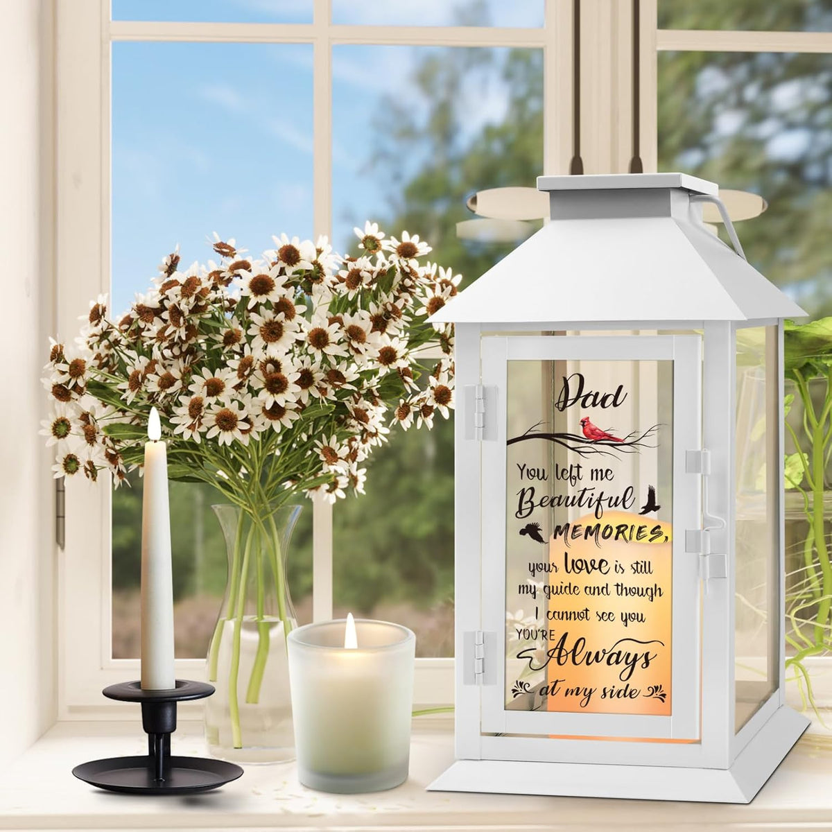 Memorial Lantern Bereavement Gifts in Memory of Loved One Memorial Gifts for Loss of Father