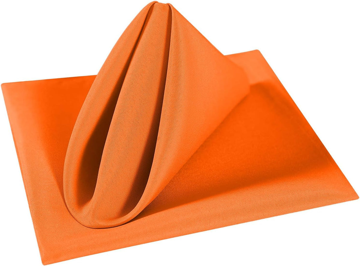 Cloth Napkins 20x20 inch Washable Polyester Dinner Napkins Soft Table Napkins for Wedding Party