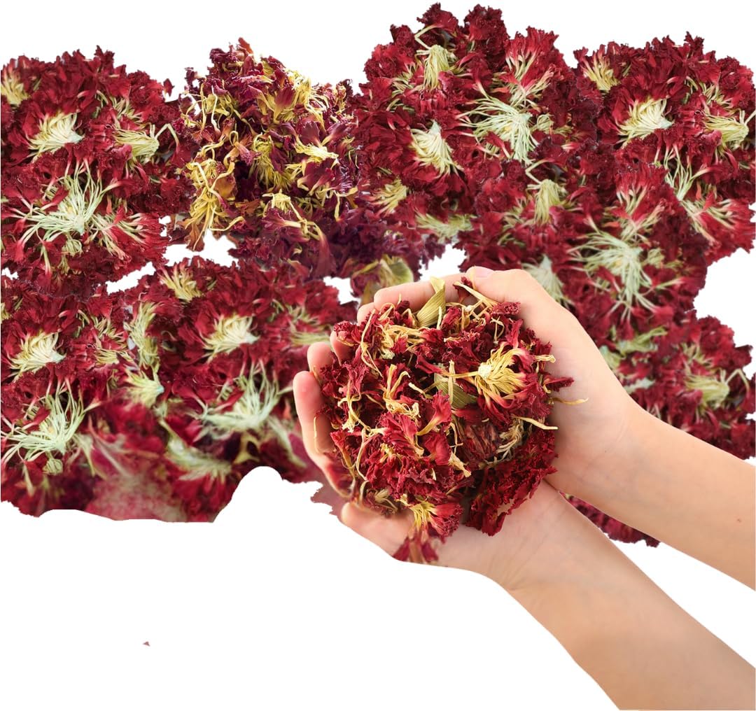 Dried Flower Carnation Biodegradable Confetti - Real Flower Petals for Weddings, Flower Girl Toss