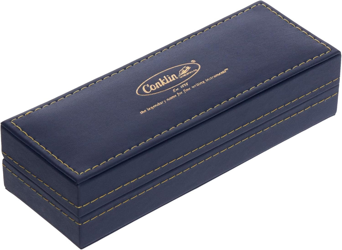 Conklin Duragraph Fountain Pen Purple Nights - Stub Nib, Premium Writing Instrument for Calligraphy