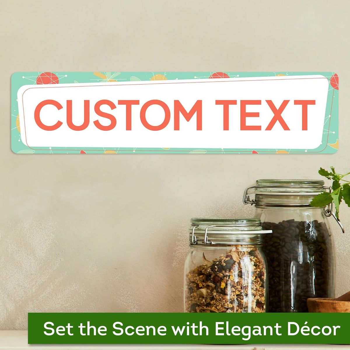 Custom Sign, Custom Street Sign, 11 Font Colors, 13 Font Styles, 4 Hole Options, 22 Sizes, 3x12