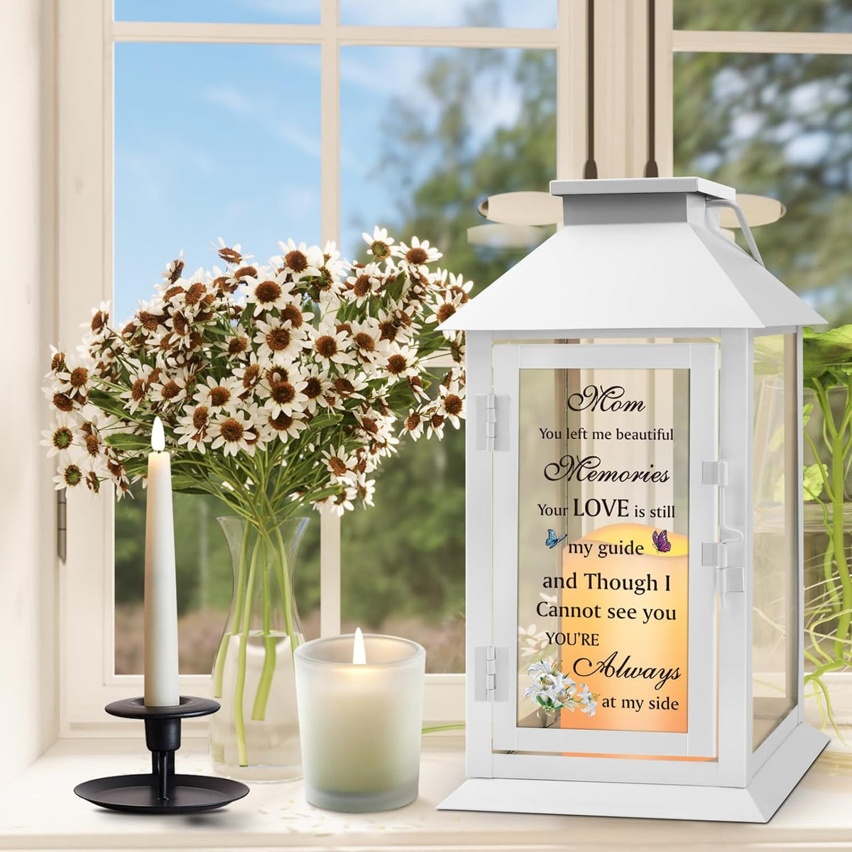 Memorial Lantern Bereavement Gifts in Memory of Loved One Memorial Gifts for Loss of Mother