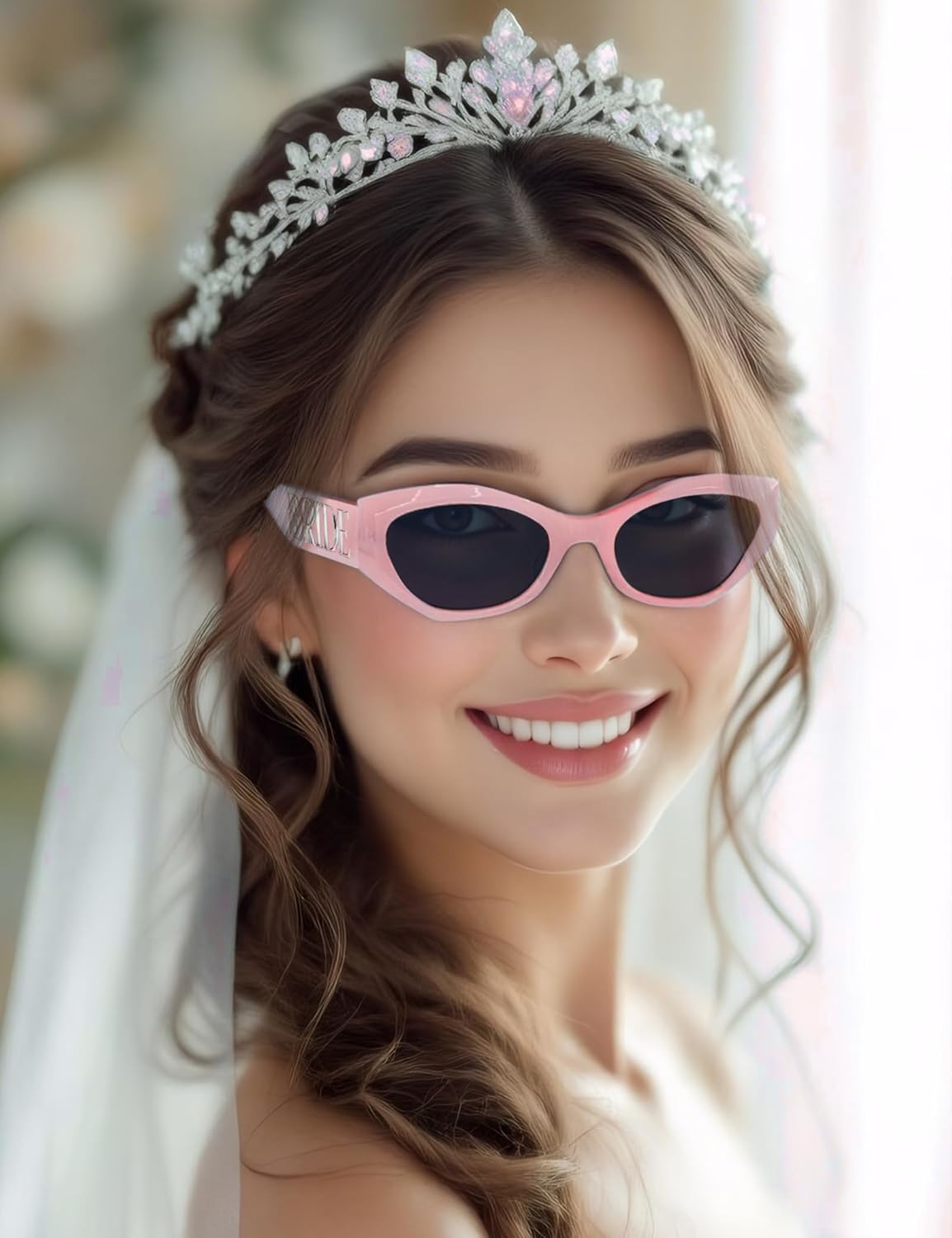 Marble Bride Sunglasses, Bride to be Decorations Glasses, Bachelorette Bach Wedding Party Favor