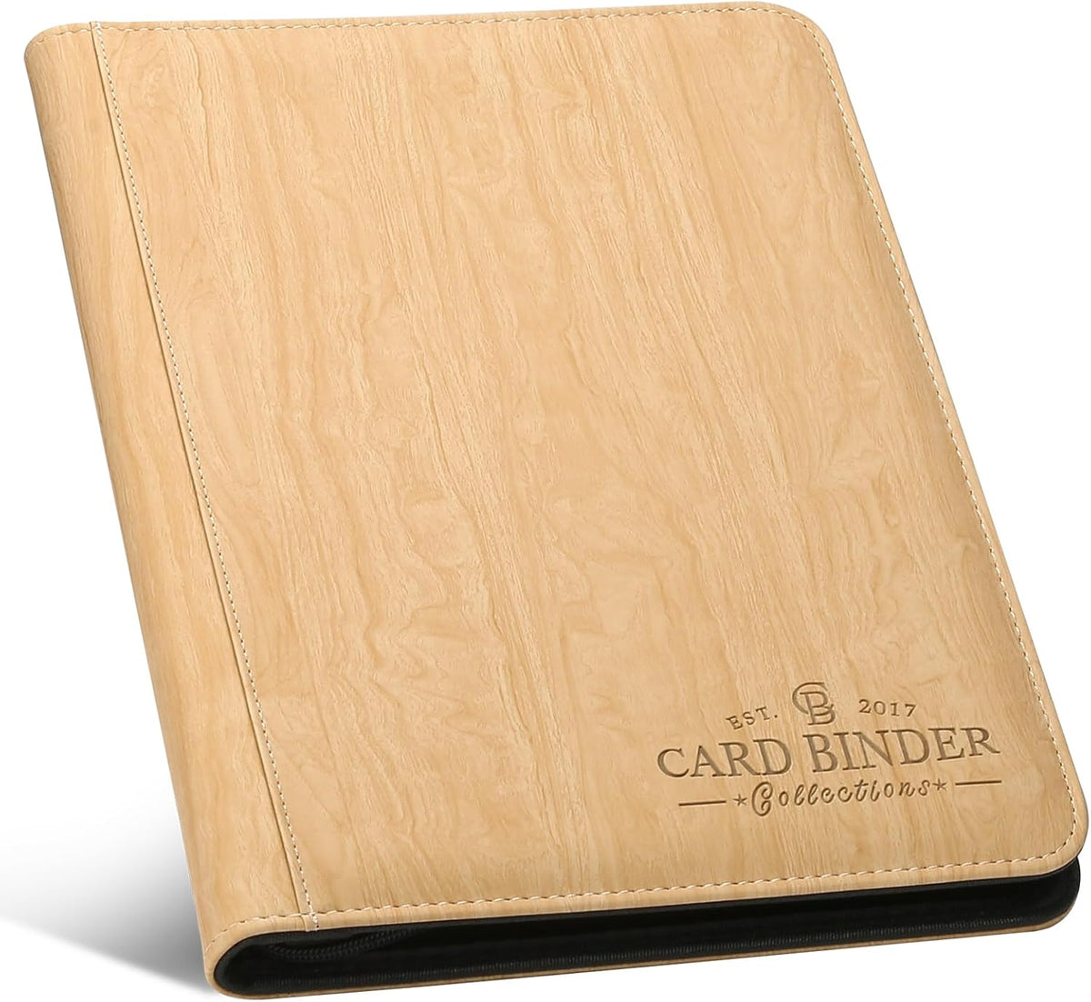 9 Pocket Card Binder, Premium Zip Trading Card Binder, 540 Double Sided Pocket PU Collection