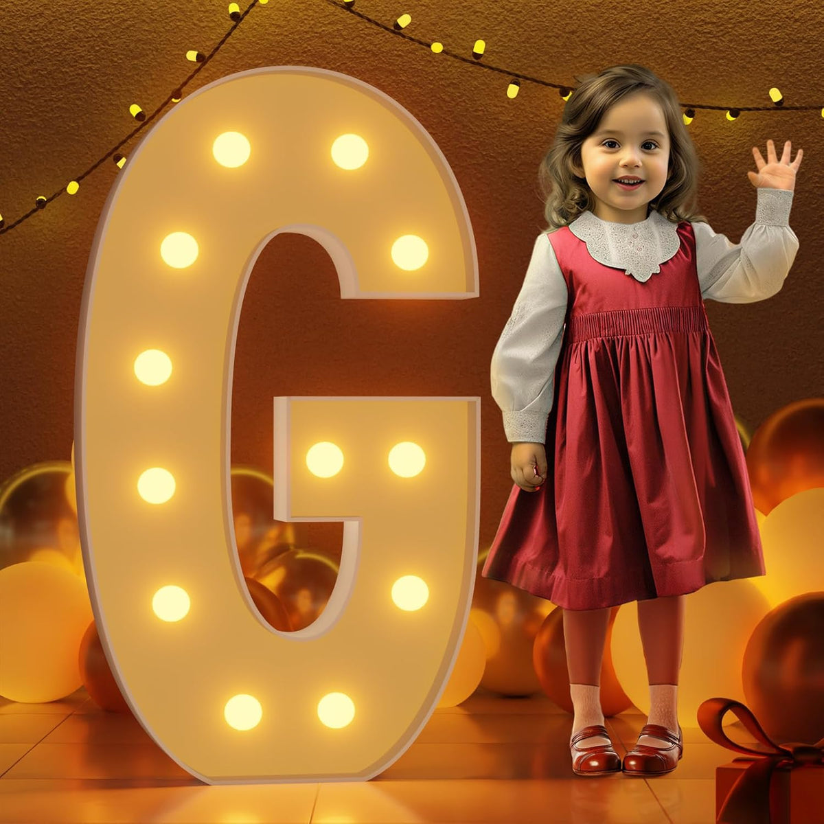 Marquee Letters 4 Feet Tall Large Light Up Letters G Happy Birthday Decorations Marry Me Engagement