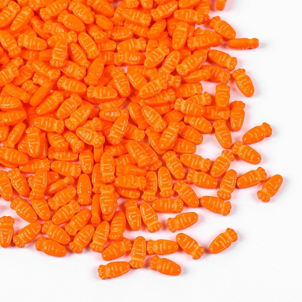 Edible Carrot Sprinkles for Cake Decorating, Carrot Cake Decorations for Easter Cupcakes, Carrot