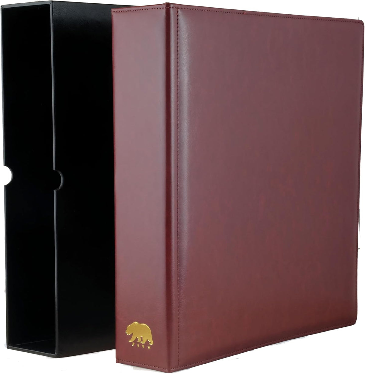 Ursae Minoris Estate Library Deluxe 4 Q-Ring Large Format Binder for Up to 1200 Sports/Trading