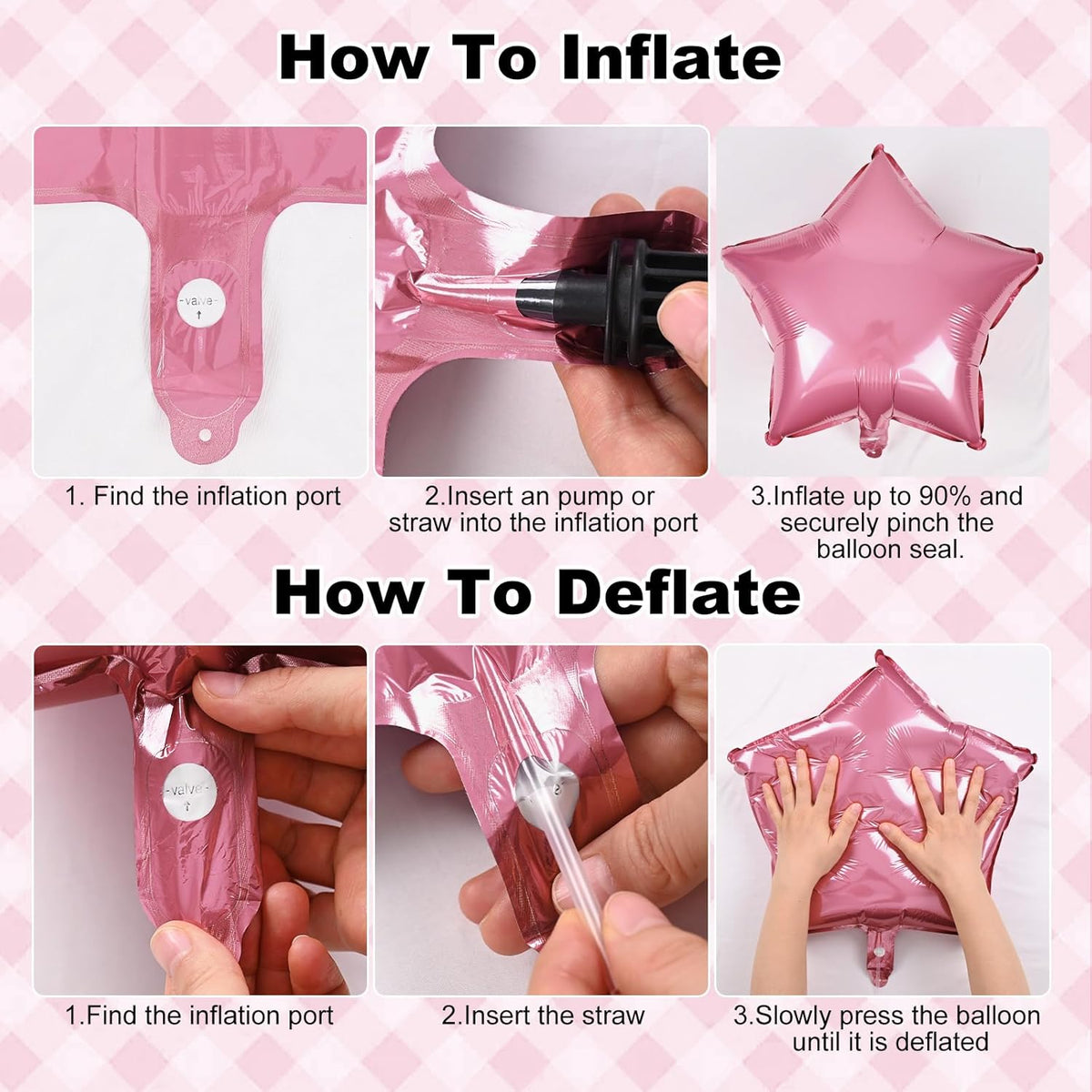Purple and Pink Balloons Heart Balloons as Princess Birthday Party Decorations, Metallic Magenta