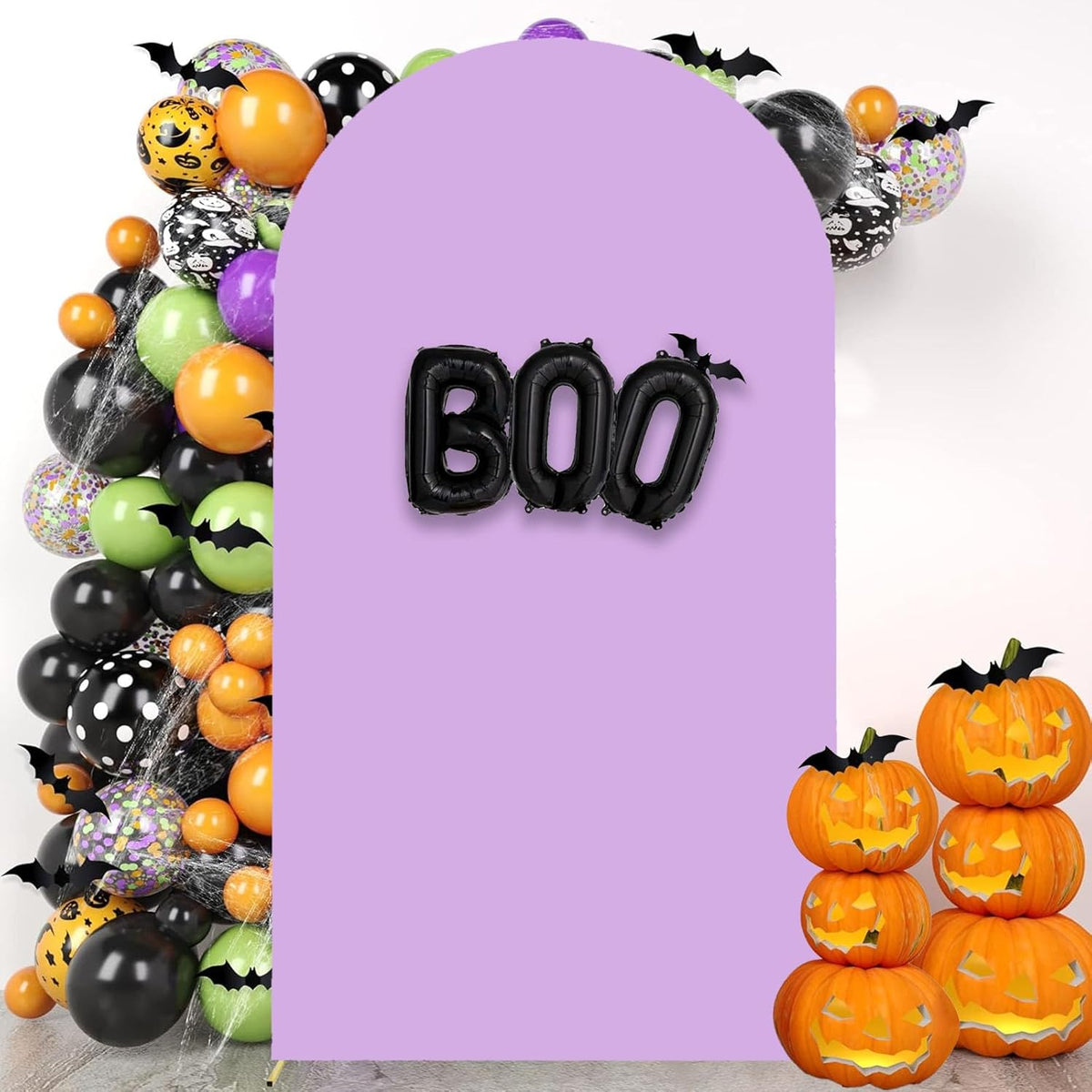 Lavender Arch Cover 7.2ft Purple Arch Backdrop Covers Halloween Chiara Arch Frame Back Drop Cover