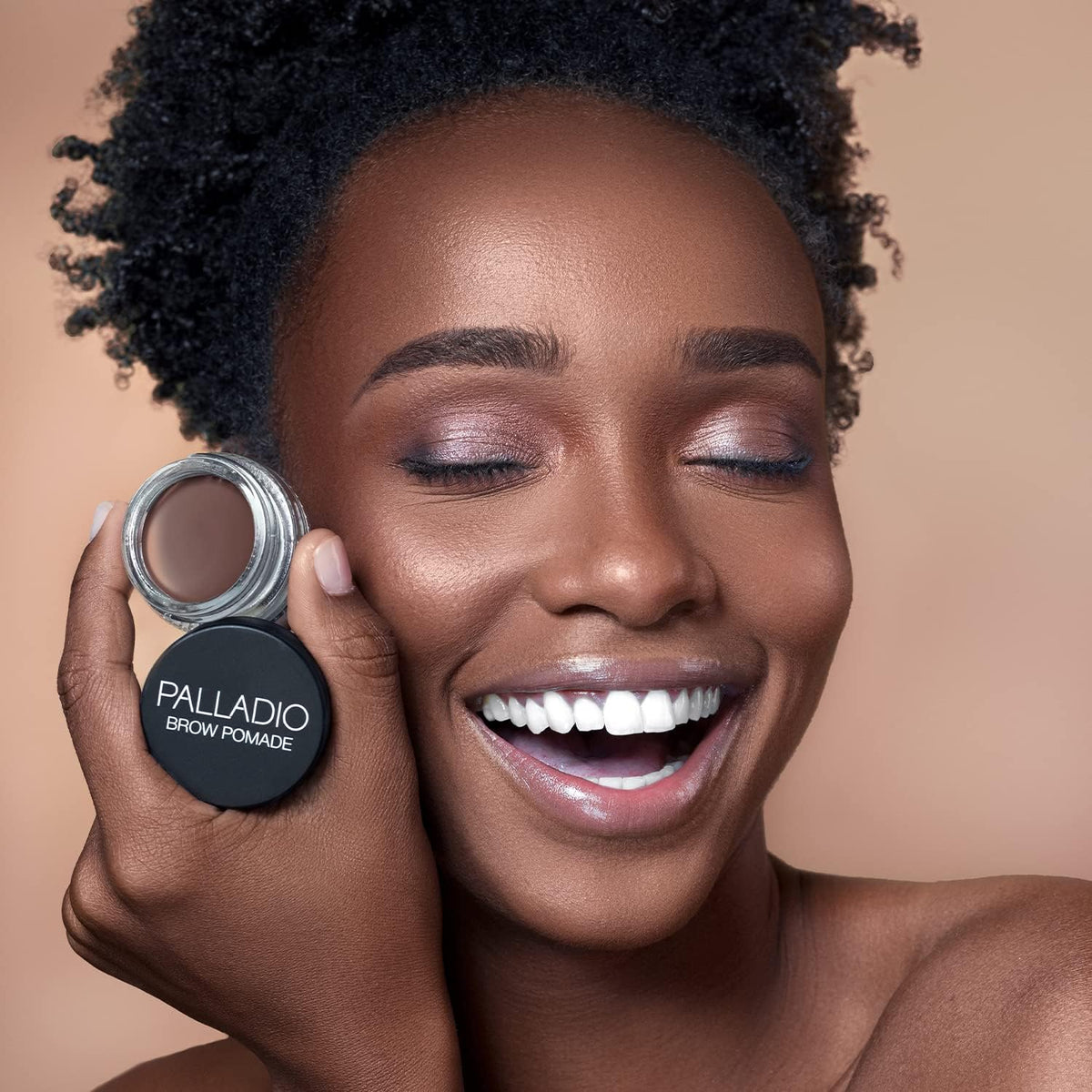 Palladio Brow Pomade Waterproof, 24 Hour Wear, Smudge Proof and Sweat Resistant Formula, Super