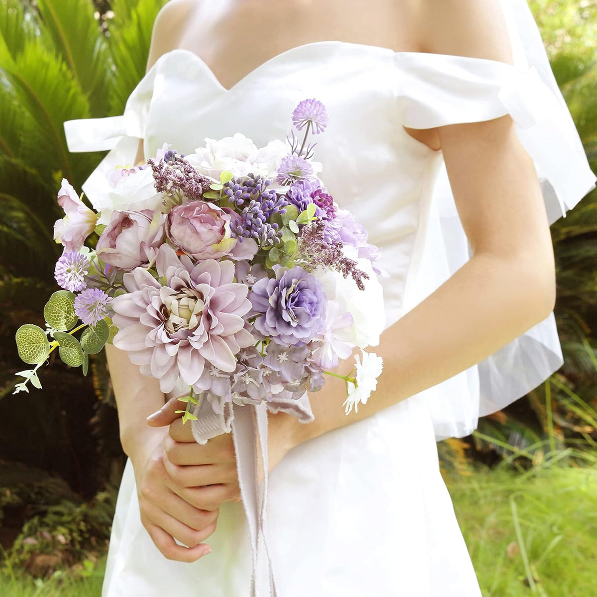 Serra Flora Artificial Flowers Combo for DIY Centerpieces Arrangements Wedding Bridal Bouquet Table