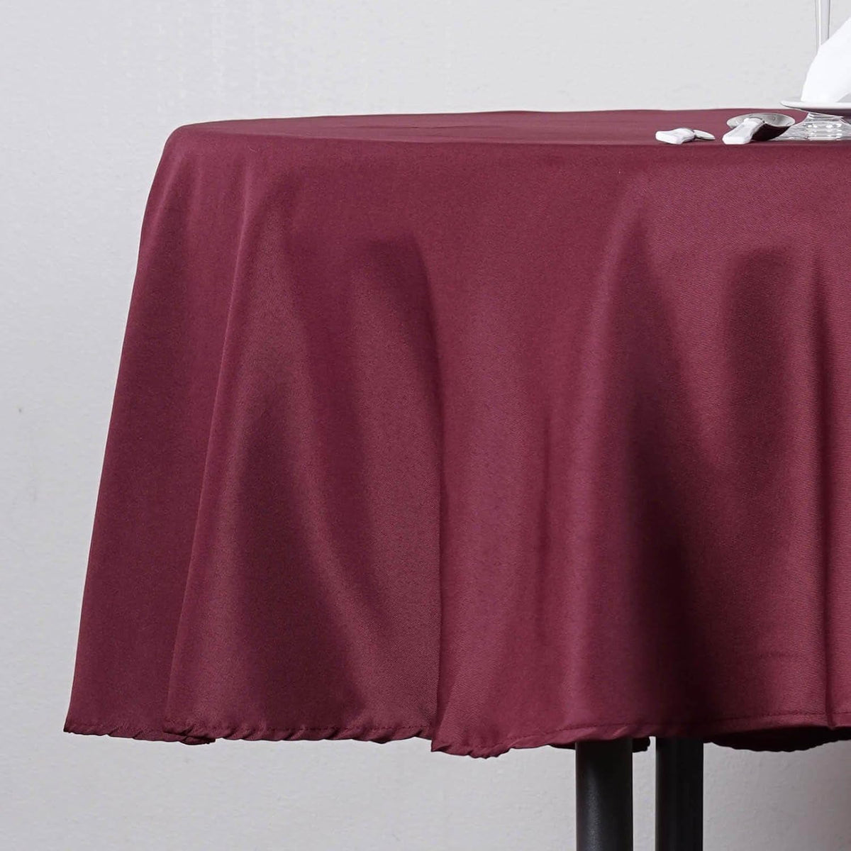 Efavormart Round Tablecloth, 90 Inch Stain & Wrinkle Resistant Washable Table Cloth, Decorative