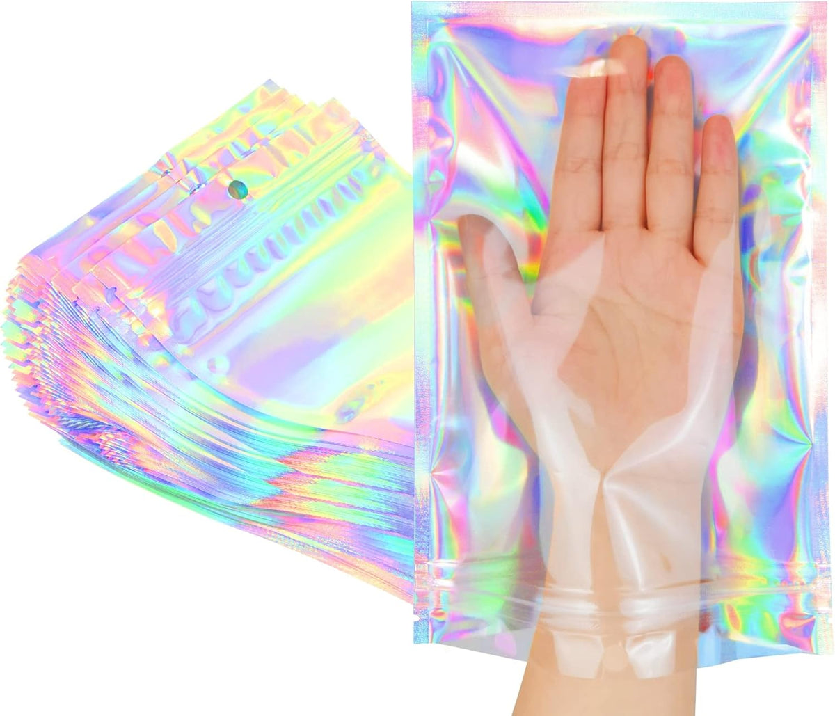 Smell Proof Bags & Resealable Foil Pouch Mylar Sample Bag Great for Party Favor Food Storage