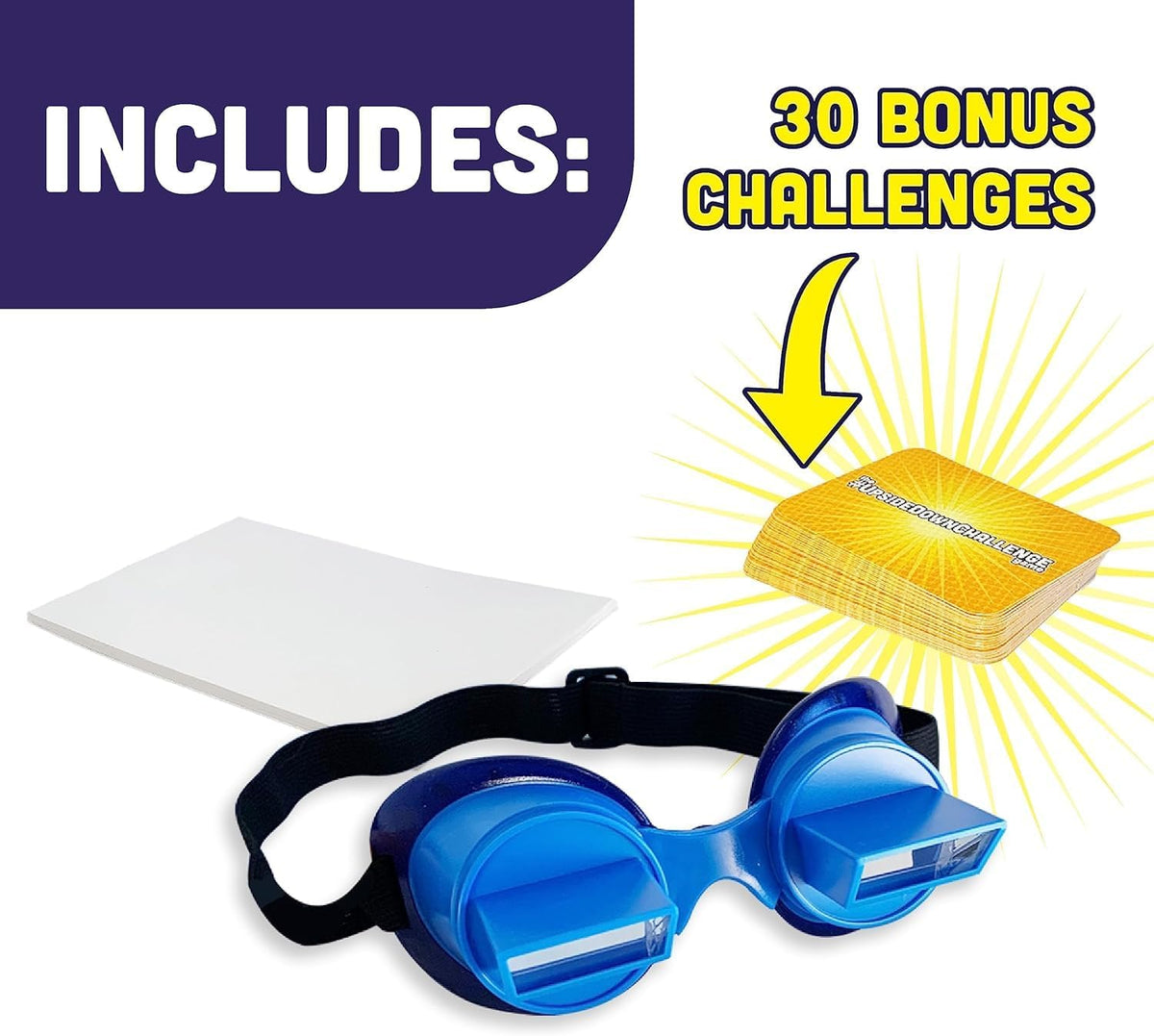 Vango The UpsideDownChallenge Game for Family & Kids - Fun Challenges with Upside Down Goggles