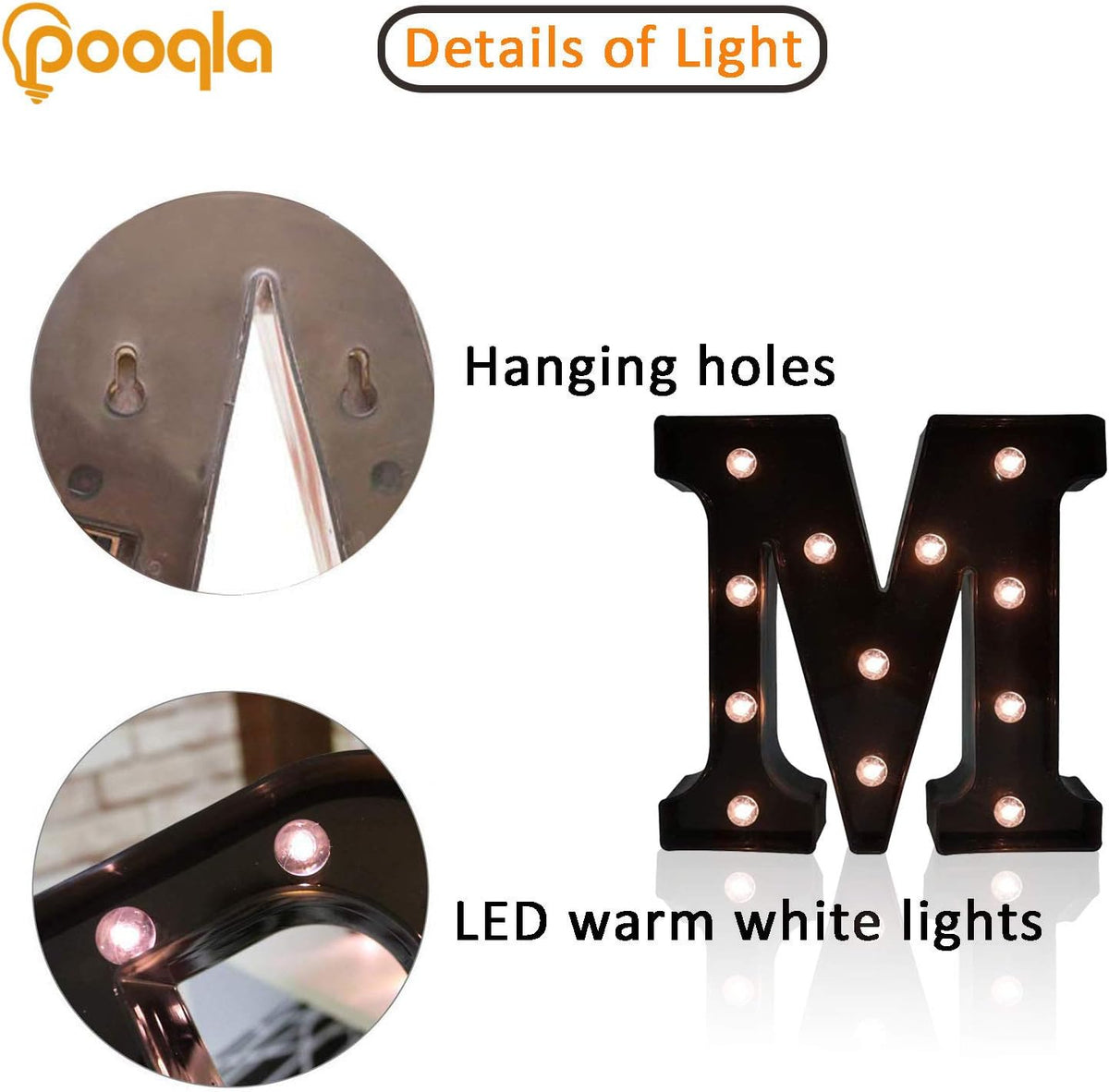 Decorative LED Illuminated Letter Marquee Sign - Alphabet Marquee Letters with Lights For Wedding