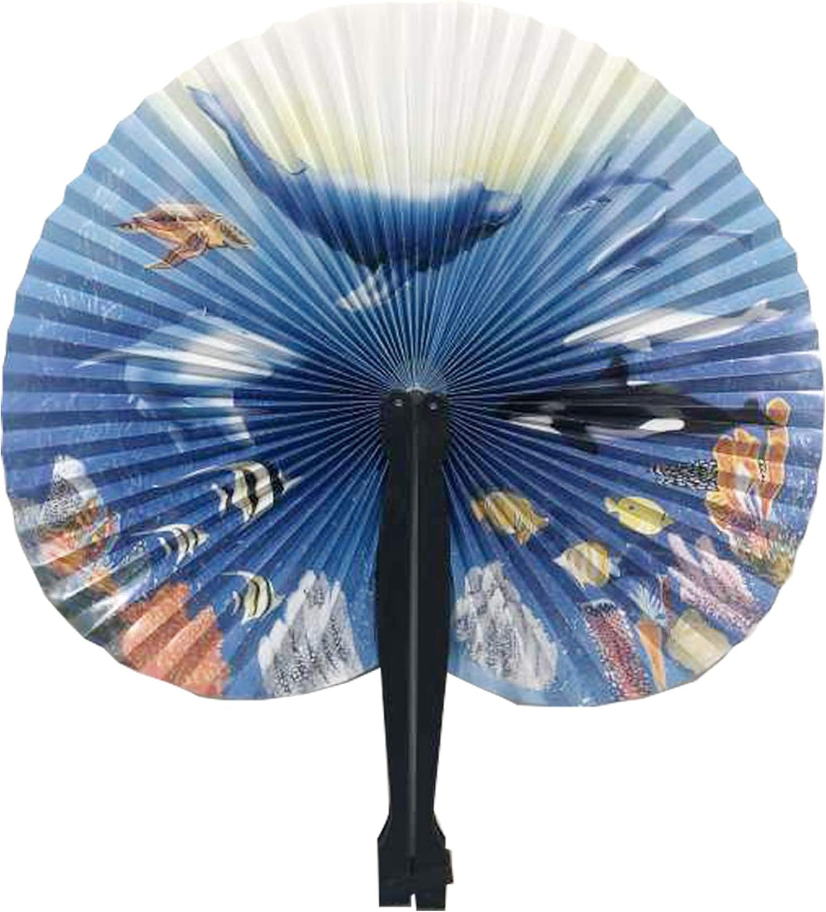 20 Pcs 10" Safari Print Animal Folding Paper Fan Bulk Assortment for Gifts,Weddings, Festival