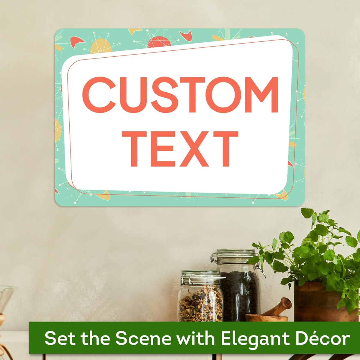Custom Sign, Custom Street Sign, 11 Font Colors, 13 Font Styles, 4 Hole Options, 22 Sizes, 10x14