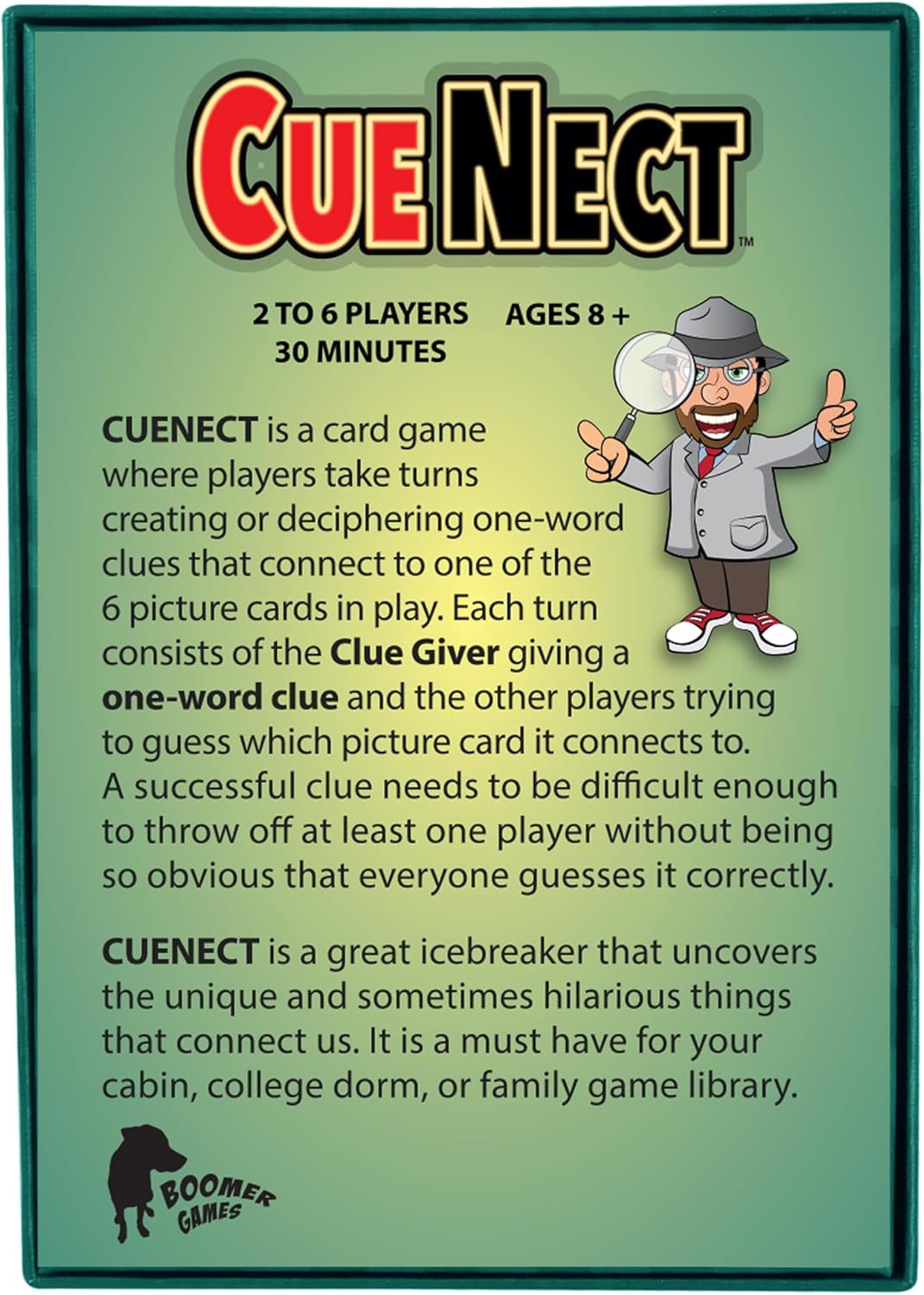 CUENECT: Wildly Fun Clue Decoding Game - Connect, Discover, & Laugh with Friends & Family – from