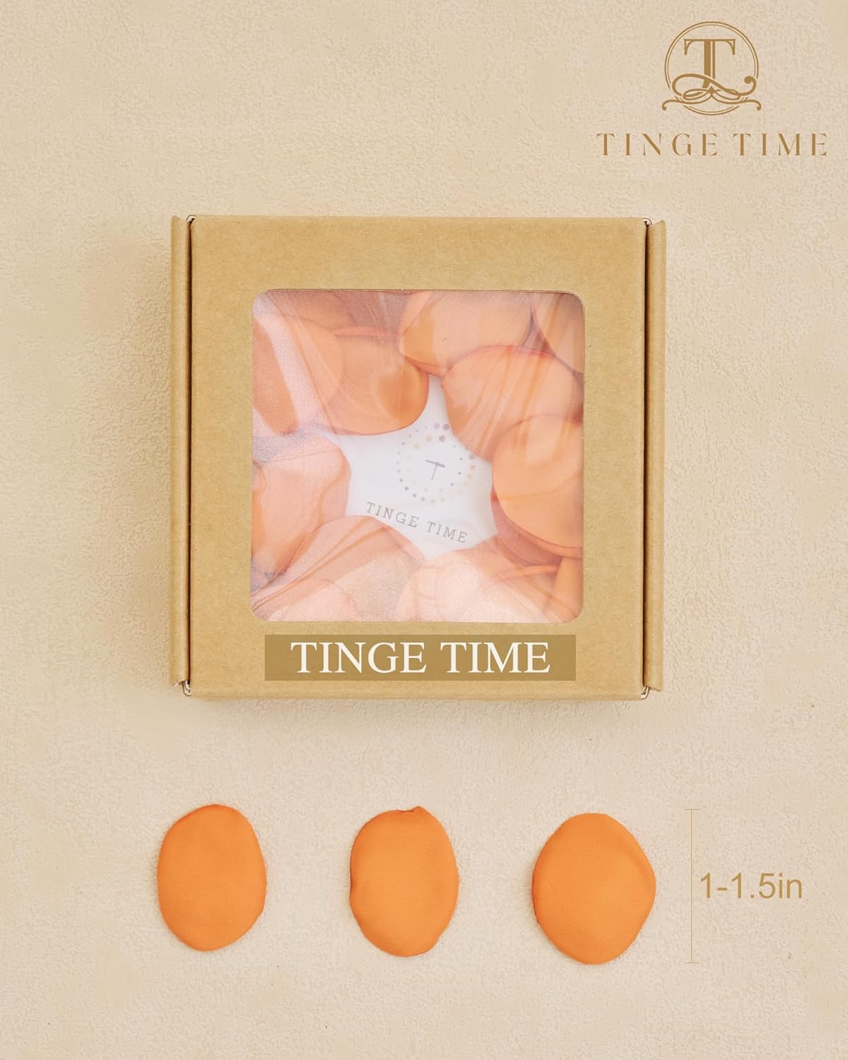 TINGE TIME Silk Flowers: 200pcs Rose Petals for Wedding, Decoration, Bridal Showers, Flower Girl