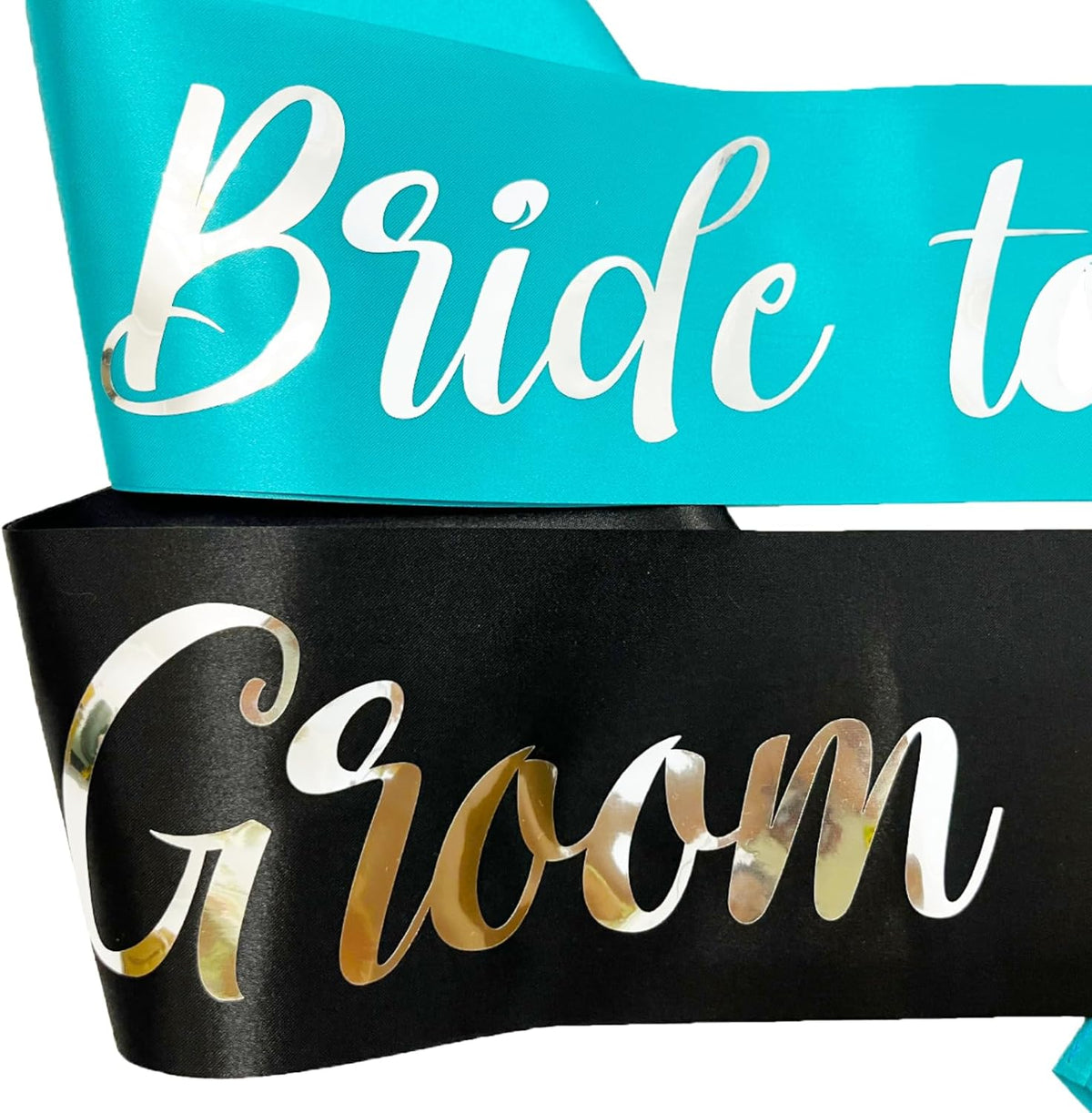 Bride to Be Sash and Groom to Be Sash, Bachelorette Party Supplies Engagement Party Favors, Bridal