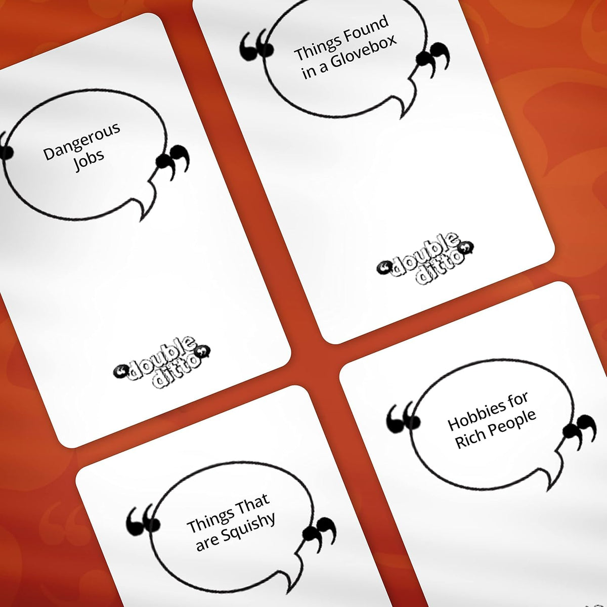 Inspiration Play Double Ditto - a Hilarious Award-Winning Family Party Game for 4-20 Players (Ages